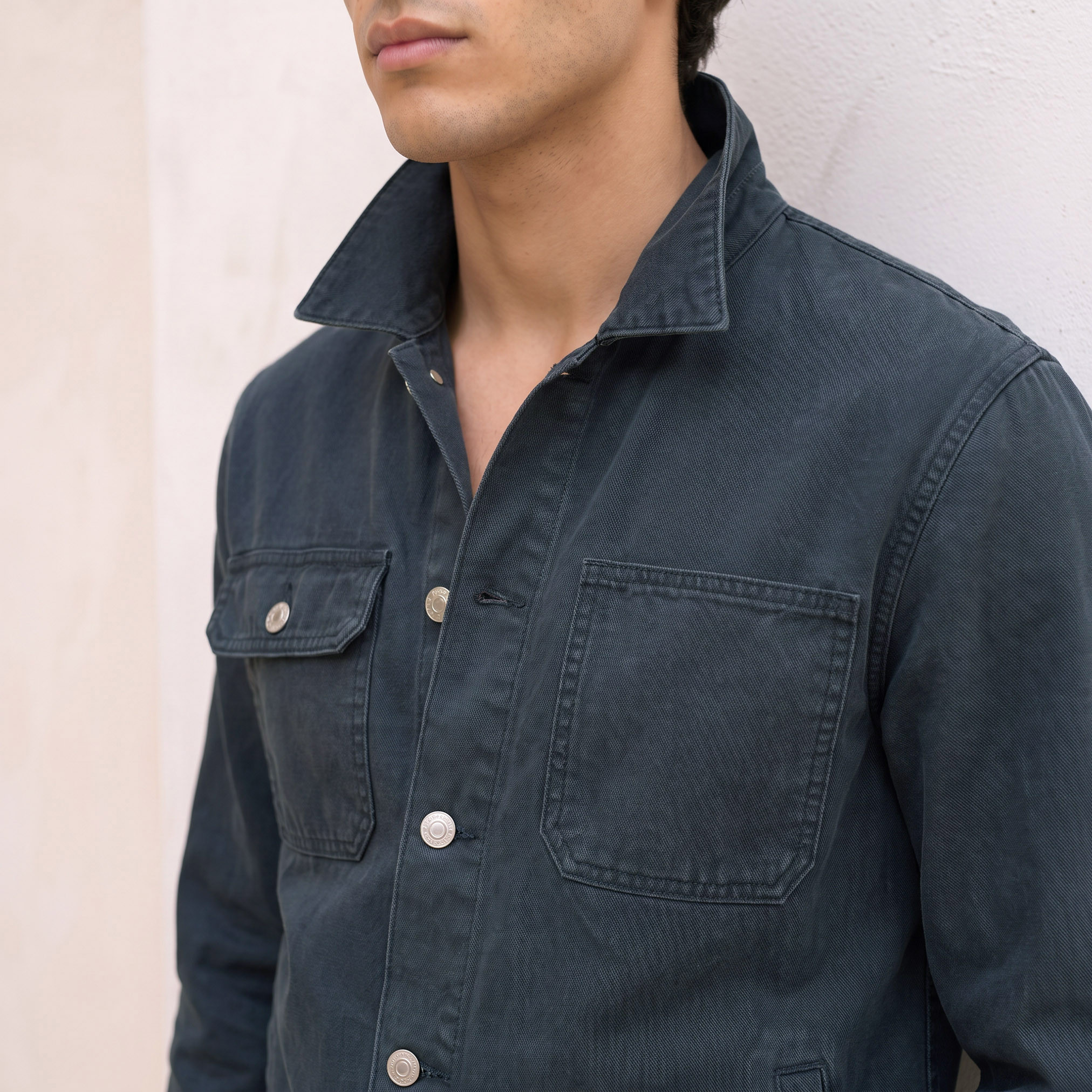جاكيت قطن بجيوب طي من لي كوبر-men-clothing-jacketsandblazers-jackets-image-7