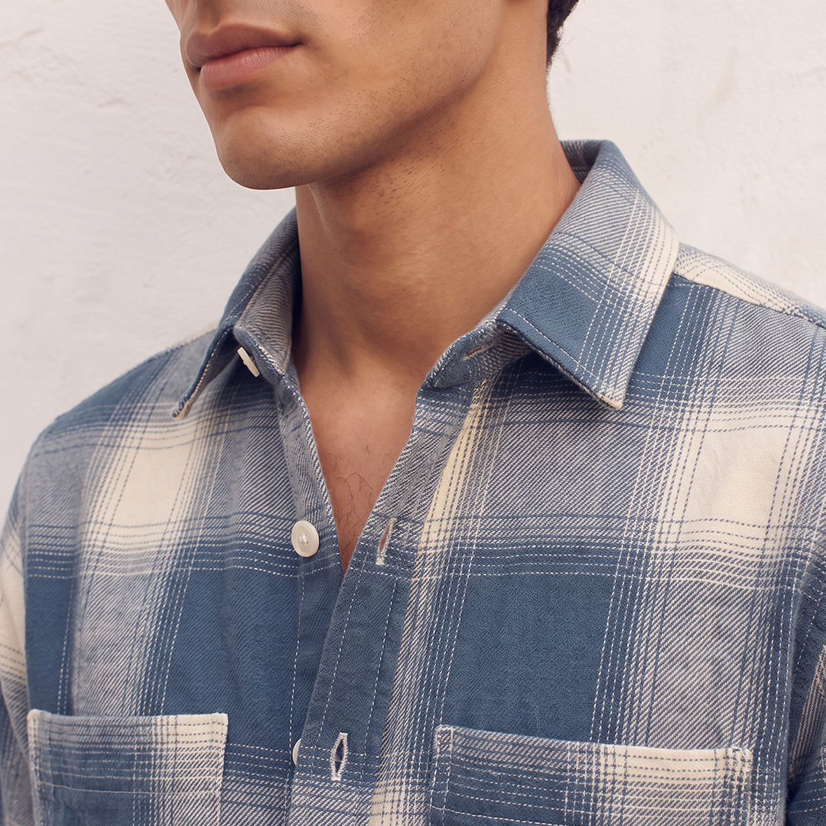 Lee Cooper Regular Fit Cotton Checked Shirt-men-clothing-shirts-image-4