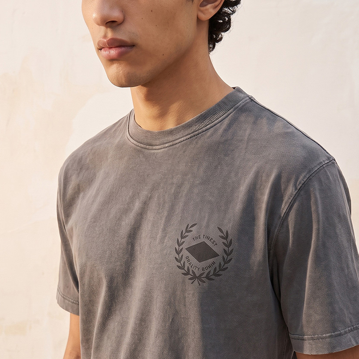 Lee Cooper Crew Neck Short Sleeves Logo Print T-shirt-men-clothing-tshirtsandpolos-tshirts-image-6