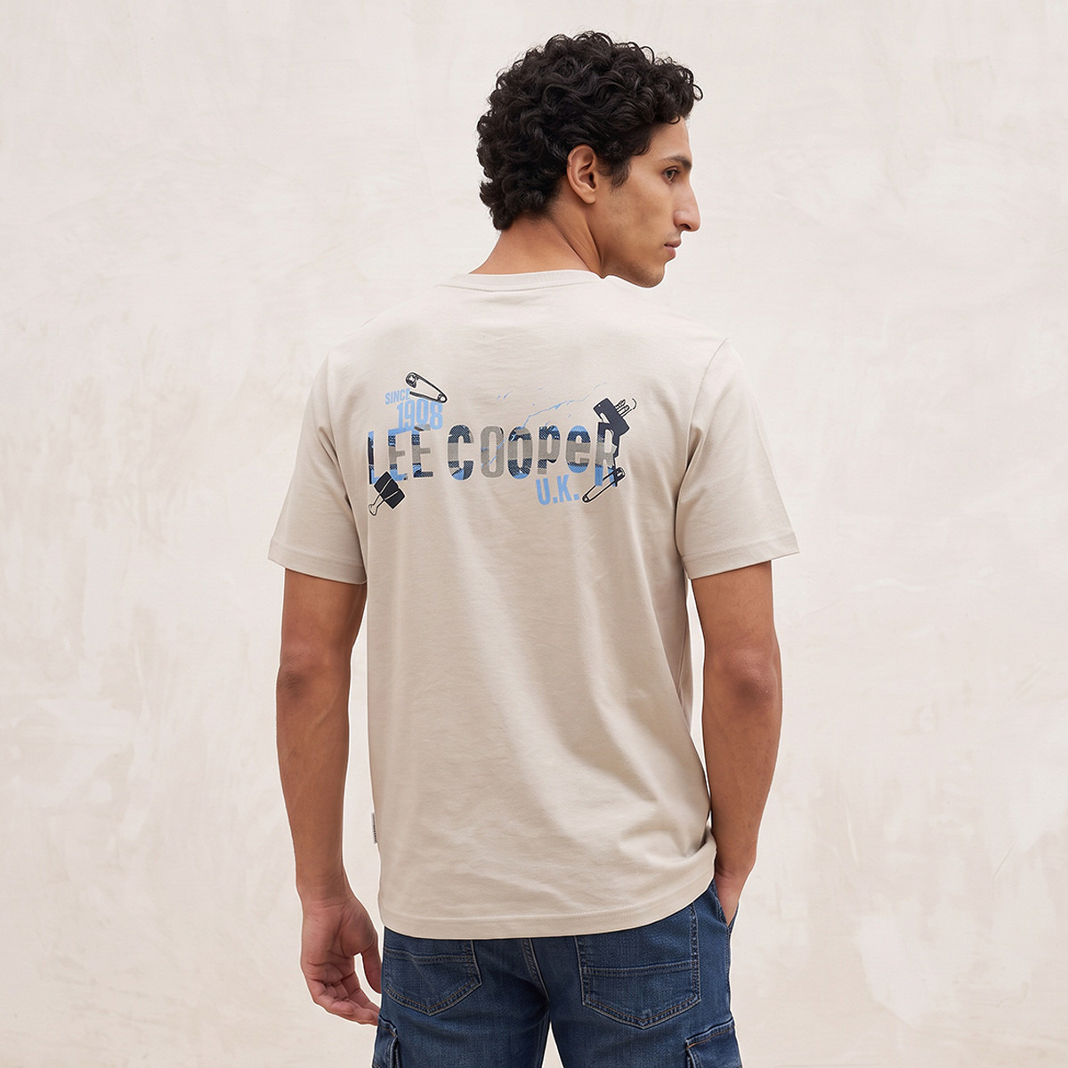 Lee Cooper Cotton Crew Neck T-shirt-men-clothing-tshirtsandpolos-tshirts-image-1