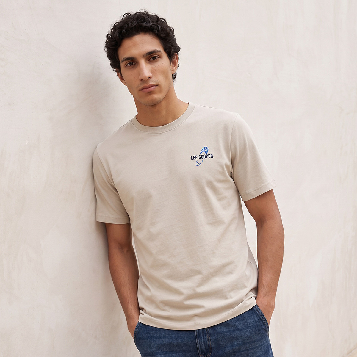 Lee Cooper Cotton Crew Neck T-shirt-men-clothing-tshirtsandpolos-tshirts-image-3