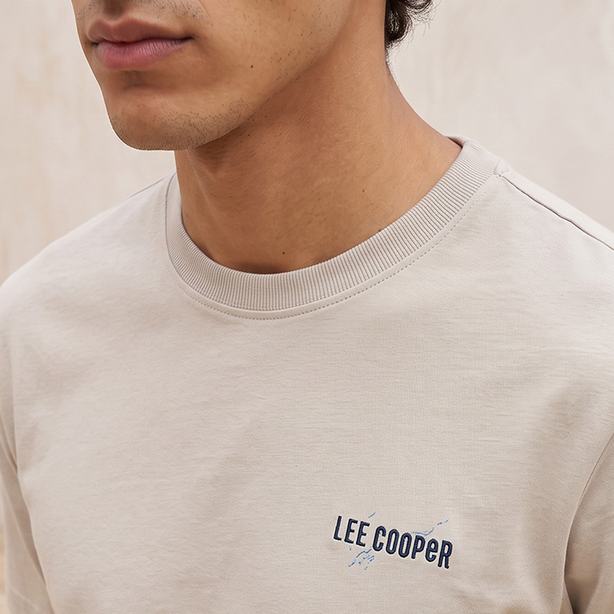Lee Cooper Cotton Crew Neck T-shirt-men-clothing-tshirtsandpolos-tshirts-image-4