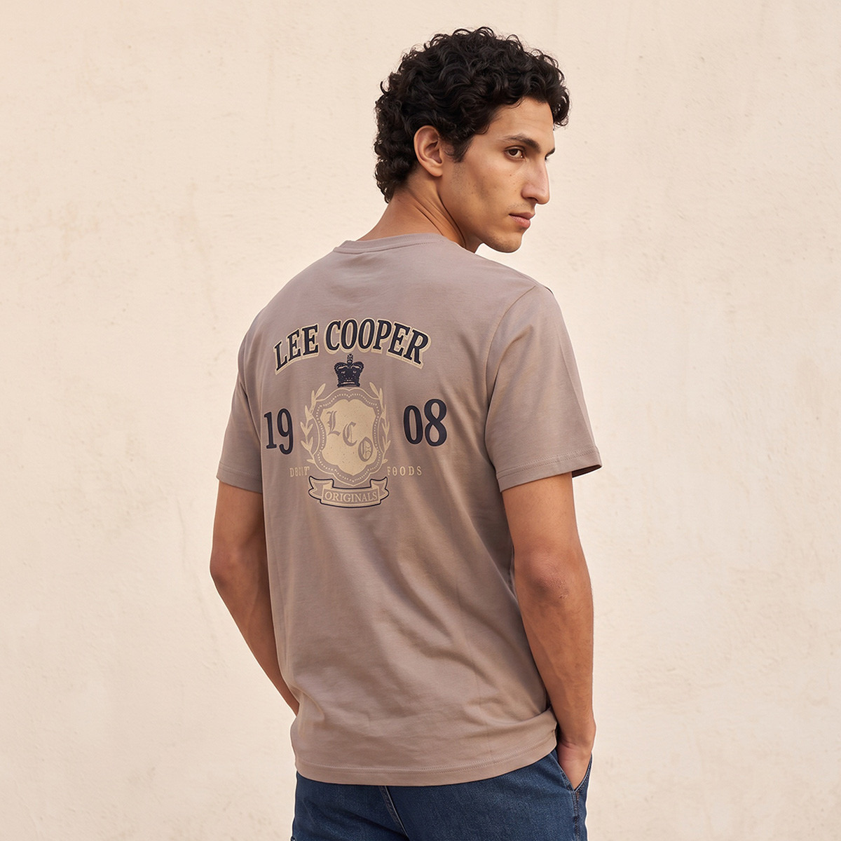 Lee Cooper Cotton Crew Neck T-shirt-men-clothing-tshirtsandpolos-tshirts-image-1