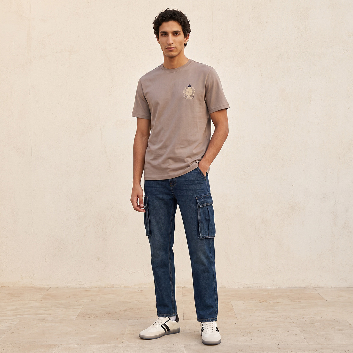 Lee Cooper Cotton Crew Neck T-shirt-men-clothing-tshirtsandpolos-tshirts-image-2
