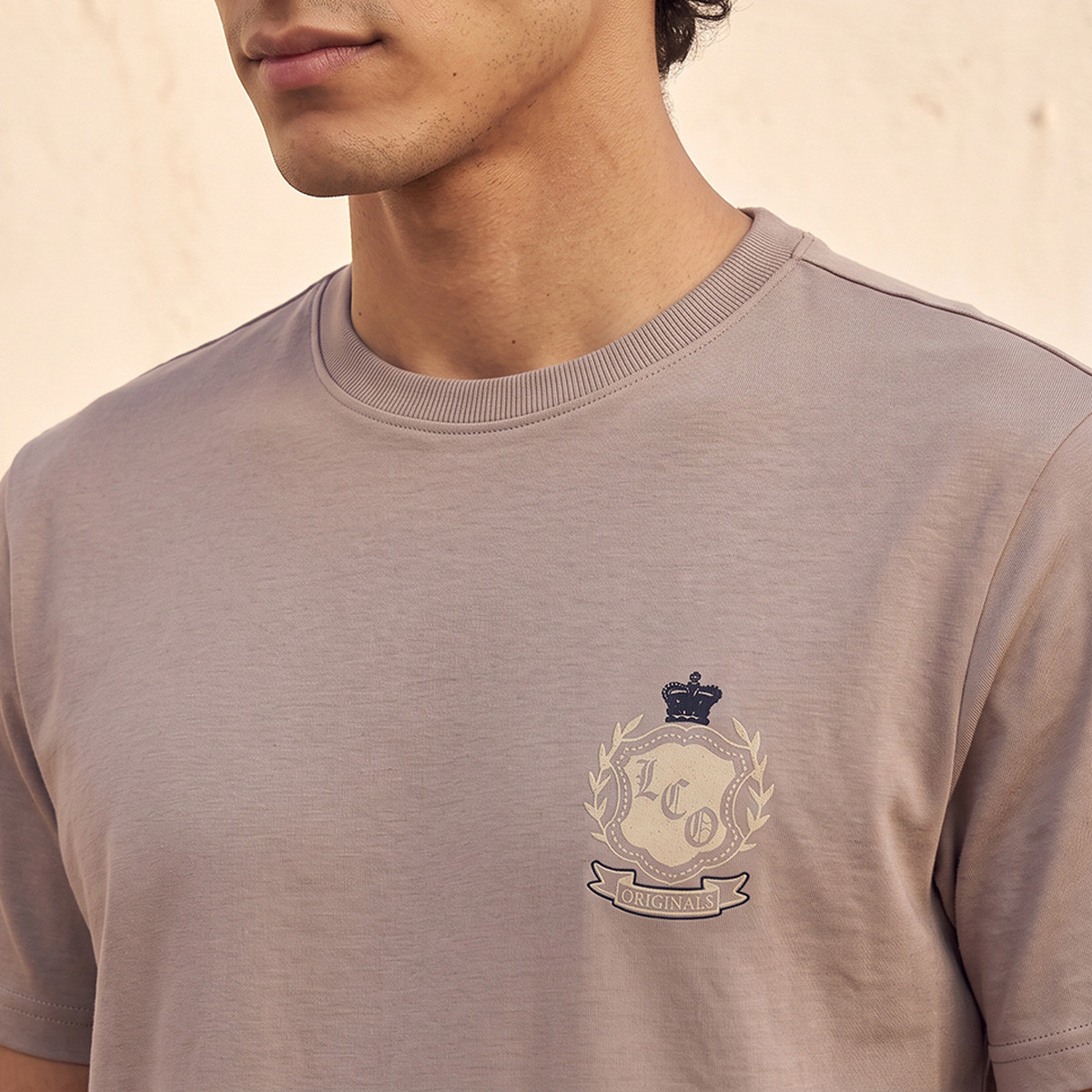 Lee Cooper Cotton Crew Neck T-shirt-men-clothing-tshirtsandpolos-tshirts-image-4
