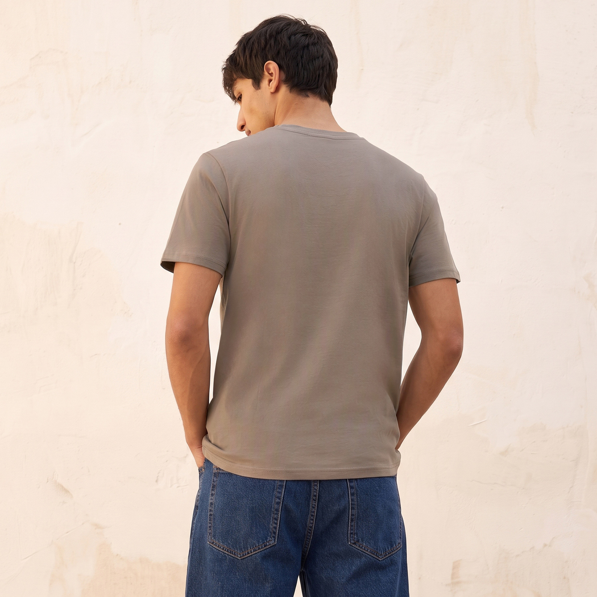 Lee Cooper Crew Neck Logo T-shirt-men-clothing-tshirtsandpolos-tshirts-image-3
