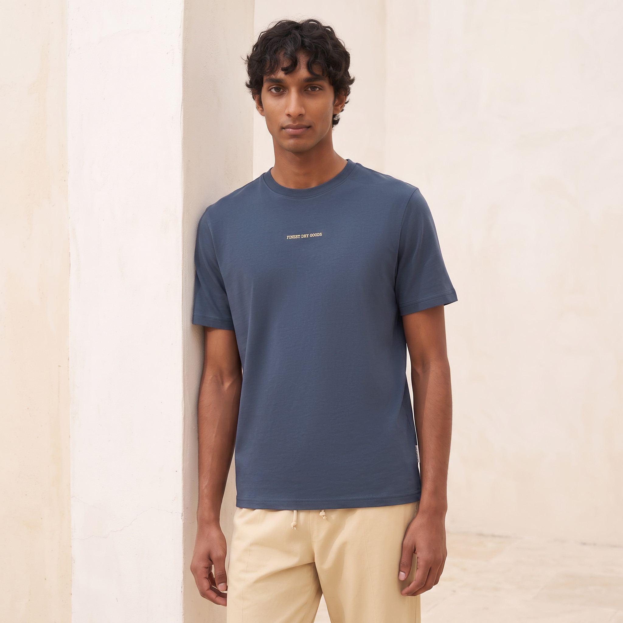Lee Cooper Crew Neck Logo T-shirt-men-clothing-tshirtsandpolos-tshirts-image-3
