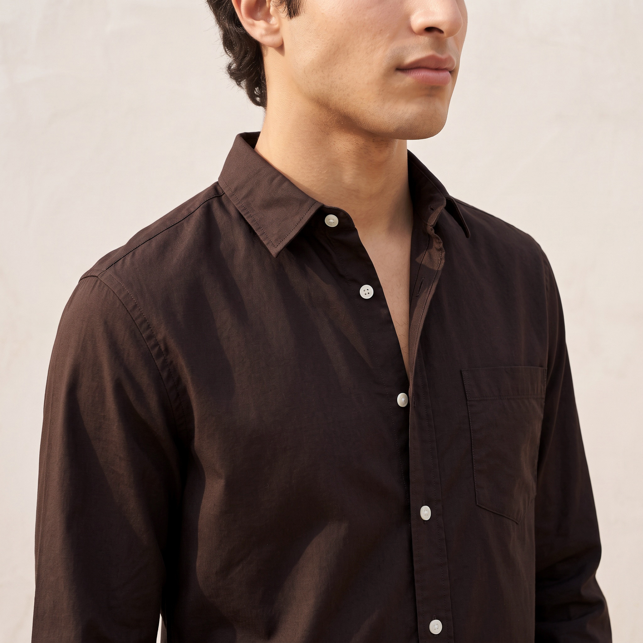 قميص قطن بقصة مستقيمة من لي كوبر-men-clothing-shirts-image-5