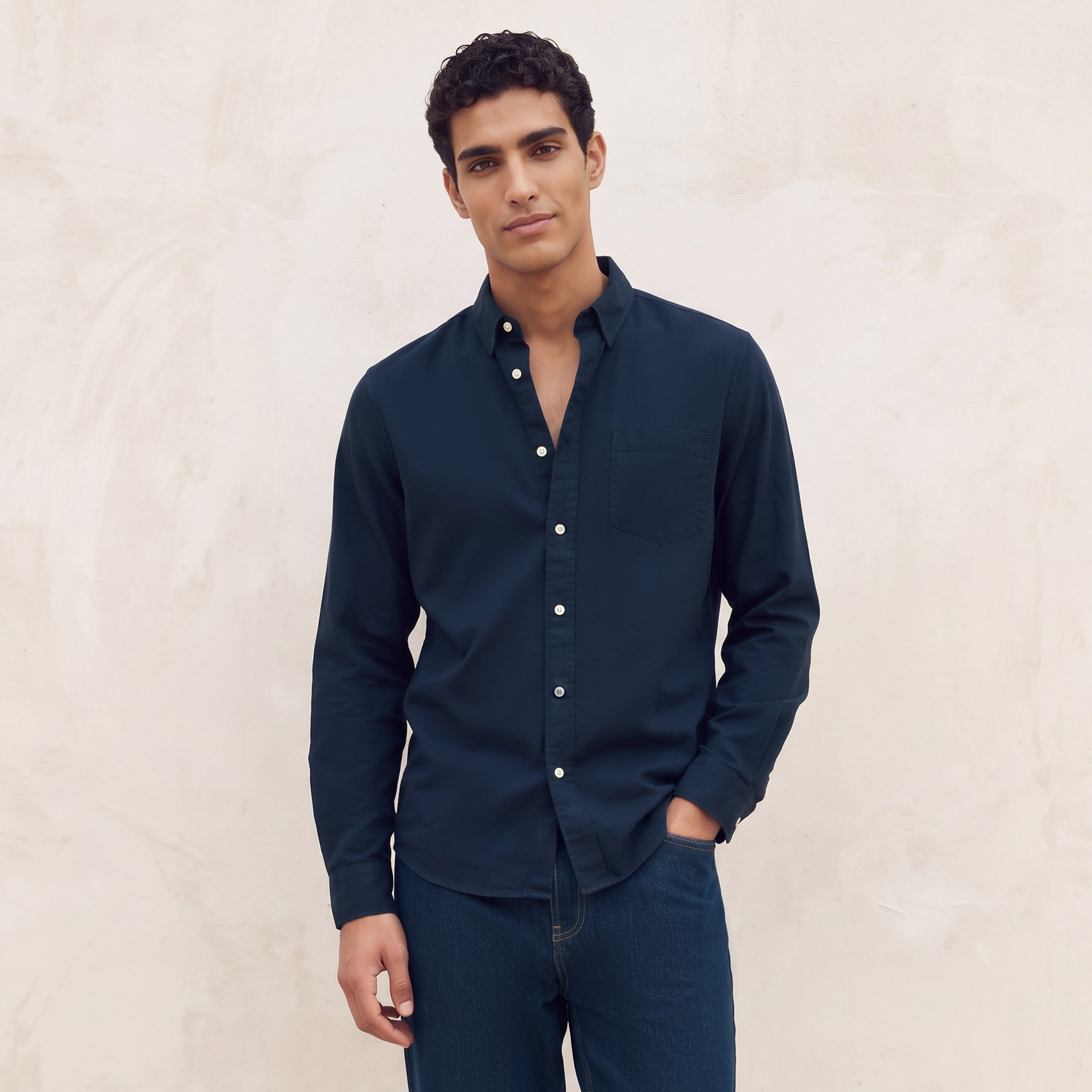 Lee Cooper Regular Fit Cotton Shirt-men-clothing-shirts-image-1