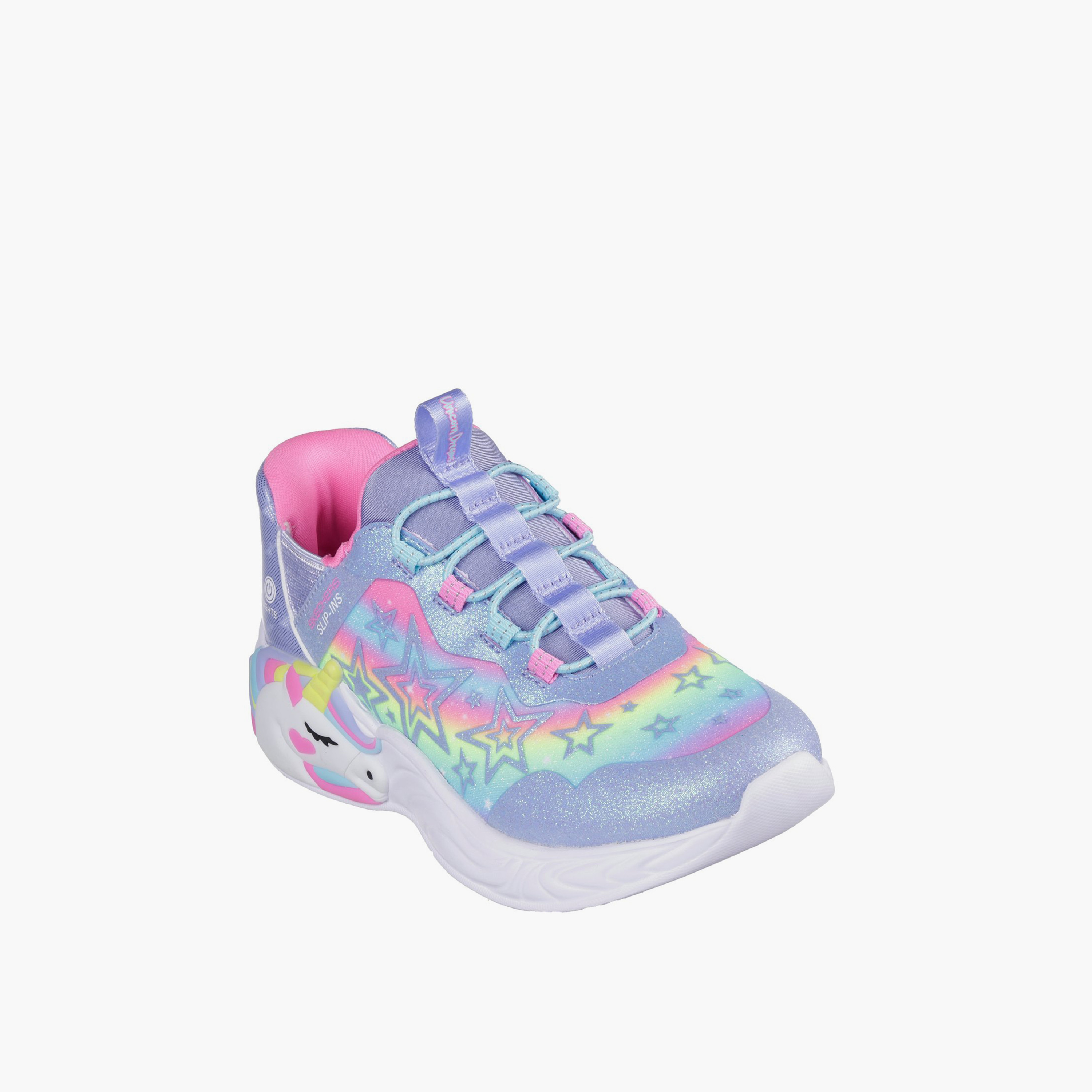 سكيتشرز - حذاء رياضي - يونيكورن دريمز - دانتيل بنجي - للبنات 302296L | OE-girls-shoes-sneakers-image-1