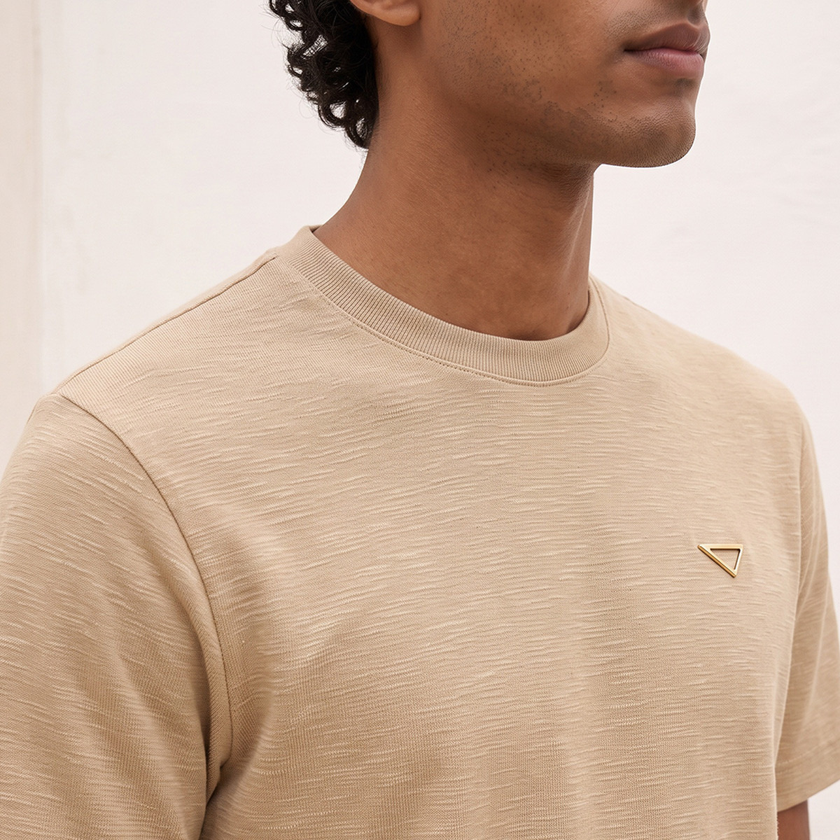 Lee Cooper Regular Fit Crew Neck Textured T-shirt-men-clothing-tshirtsandpolos-tshirts-image-6