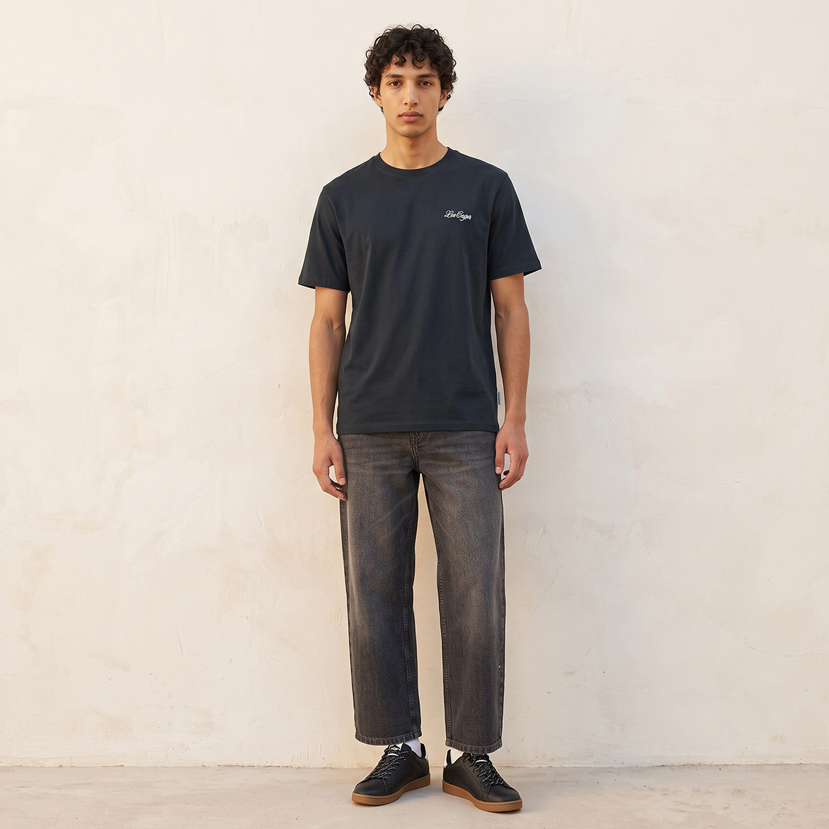 Lee Cooper Regular Fit Cotton Crew Neck T-shirt-men-clothing-tshirtsandpolos-tshirts-image-4