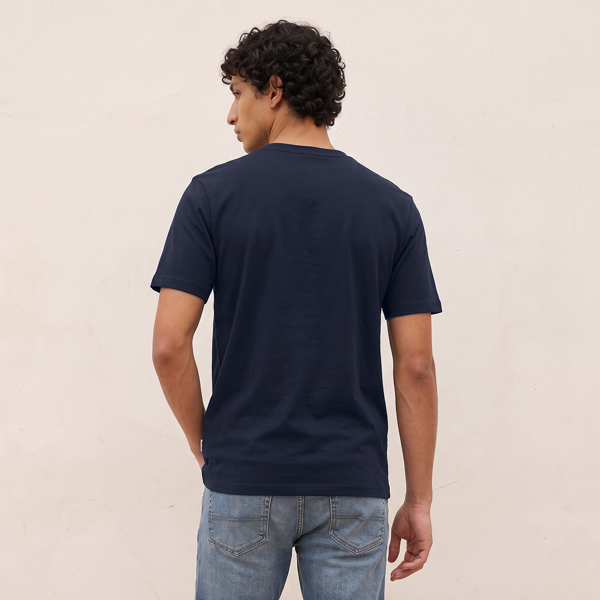Lee Cooper Regular Fit Cotton Crew Neck T-shirt-men-clothing-tshirtsandpolos-tshirts-image-3