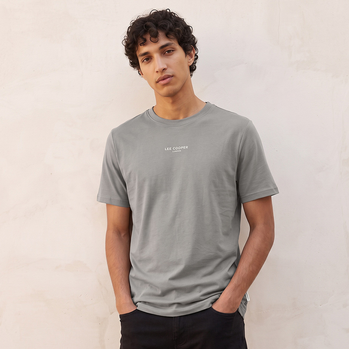 Lee Cooper Regular Fit Cotton Crew Neck T-shirt-men-clothing-tshirtsandpolos-tshirts-image-3