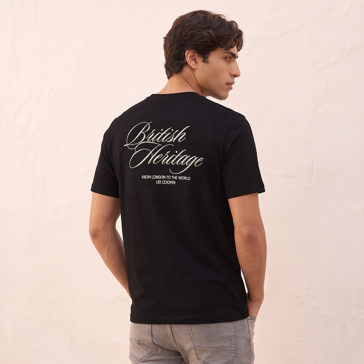 Lee Cooper Regular Fit Cotton Crew Neck T-shirt-men-clothing-tshirtsandpolos-tshirts-image-3