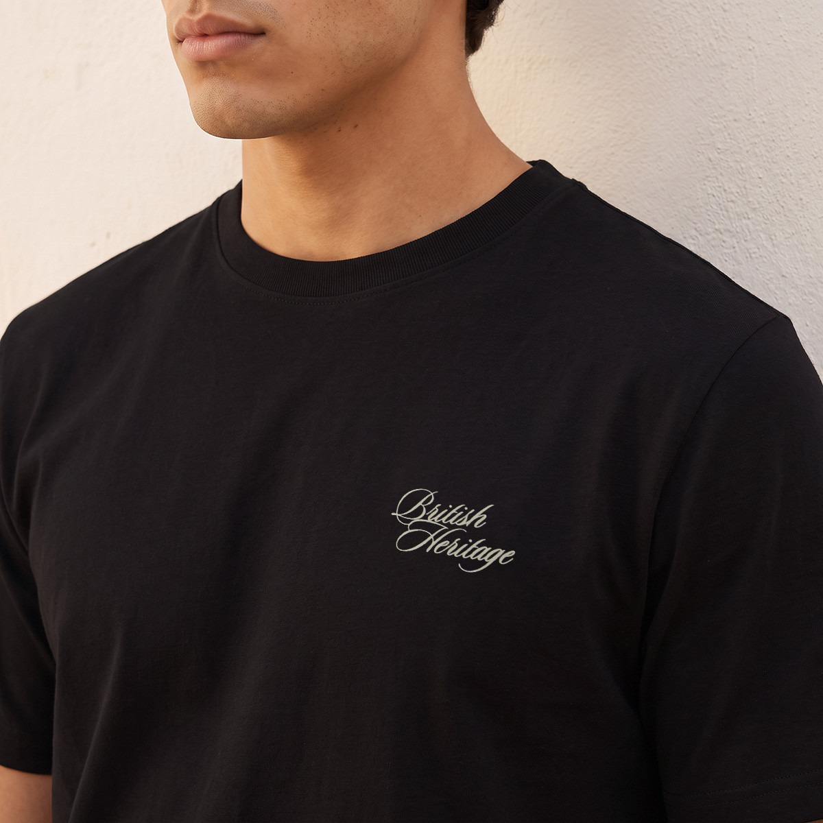 Lee Cooper Regular Fit Cotton Crew Neck T-shirt-men-clothing-tshirtsandpolos-tshirts-image-5