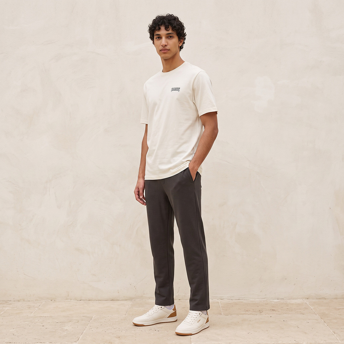 Lee Cooper Regular Fit Cotton Crew Neck T-shirt-men-clothing-tshirtsandpolos-tshirts-image-2