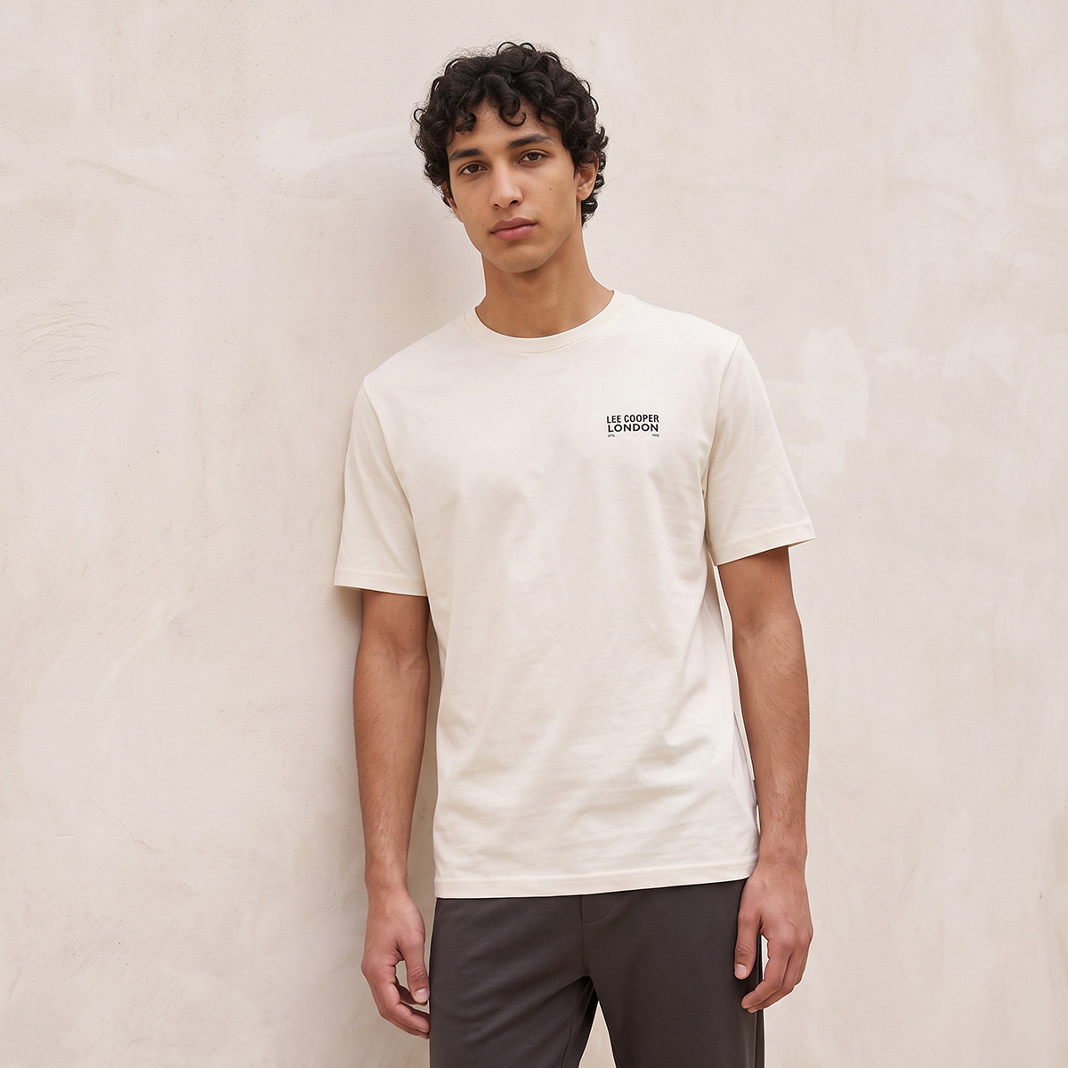 Lee Cooper Regular Fit Cotton Crew Neck T-shirt-men-clothing-tshirtsandpolos-tshirts-image-3