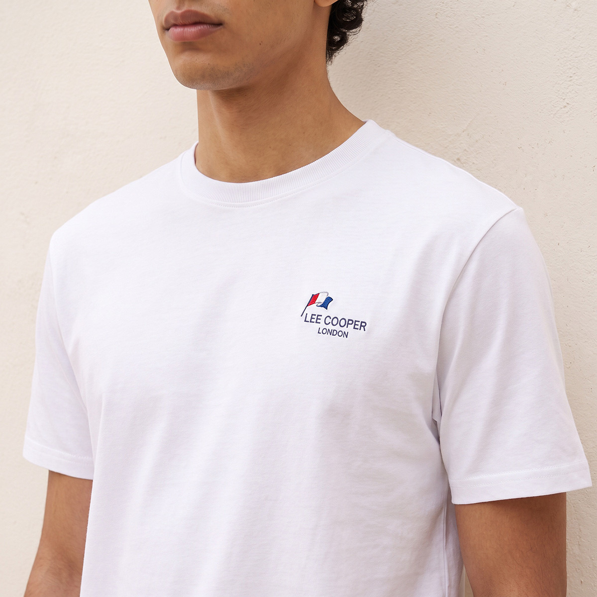 Lee Cooper Cotton Crew Neck T-shirt-men-clothing-tshirtsandpolos-tshirts-image-5
