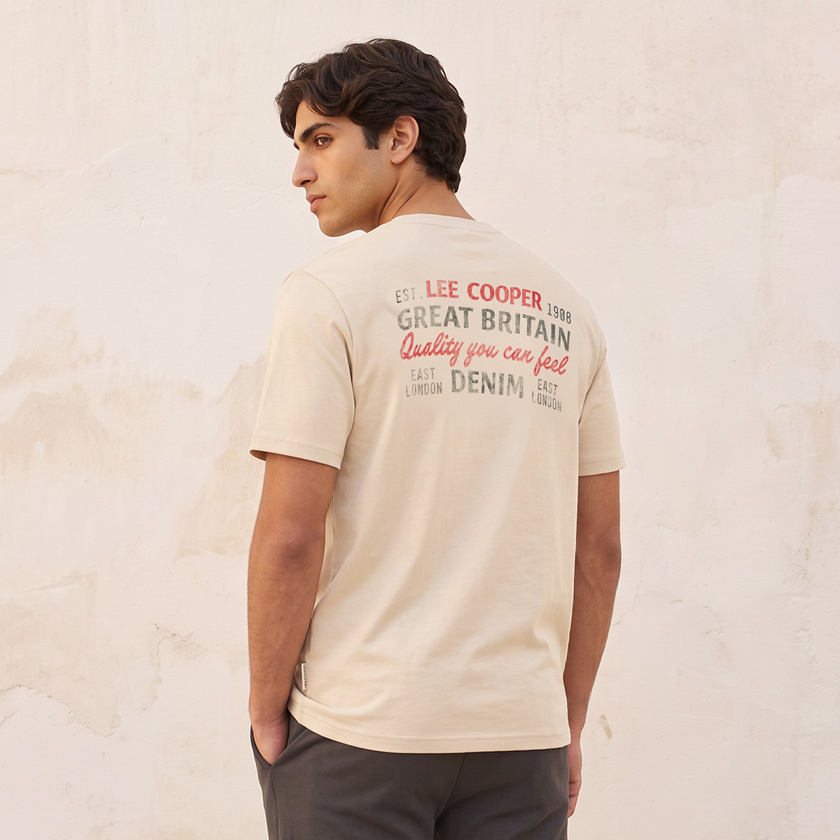 Lee Cooper Cotton Crew Neck T-shirt-men-clothing-tshirtsandpolos-tshirts-image-1