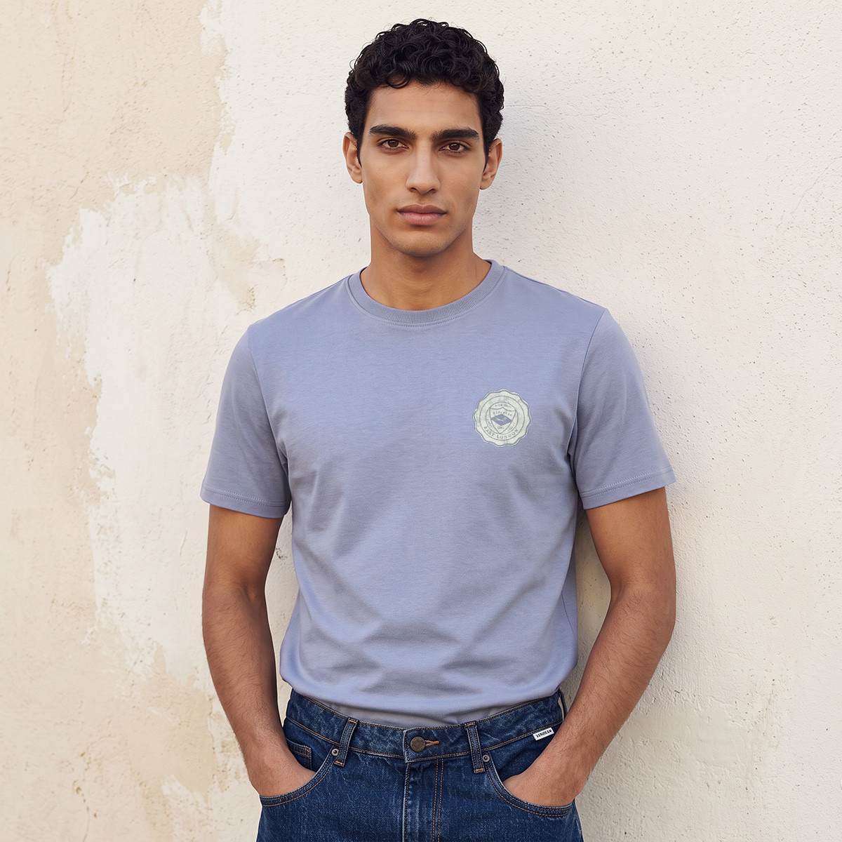 Lee Cooper Cotton Crew Neck T-shirt-men-clothing-tshirtsandpolos-tshirts-image-1