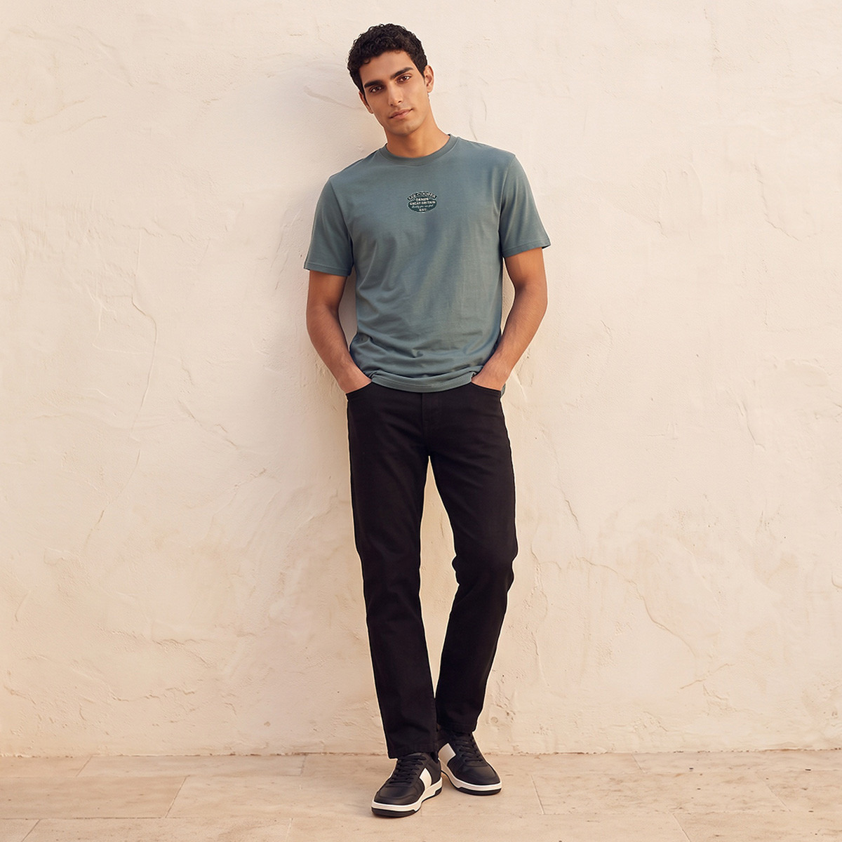 Lee Cooper Cotton Crew Neck T-shirt-men-clothing-tshirtsandpolos-tshirts-image-4