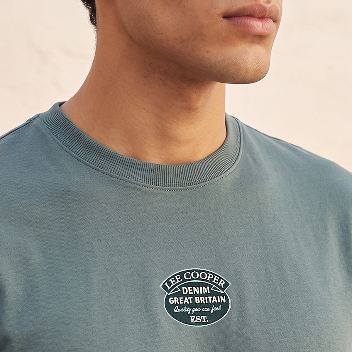 Lee Cooper Cotton Crew Neck T-shirt-men-clothing-tshirtsandpolos-tshirts-image-5