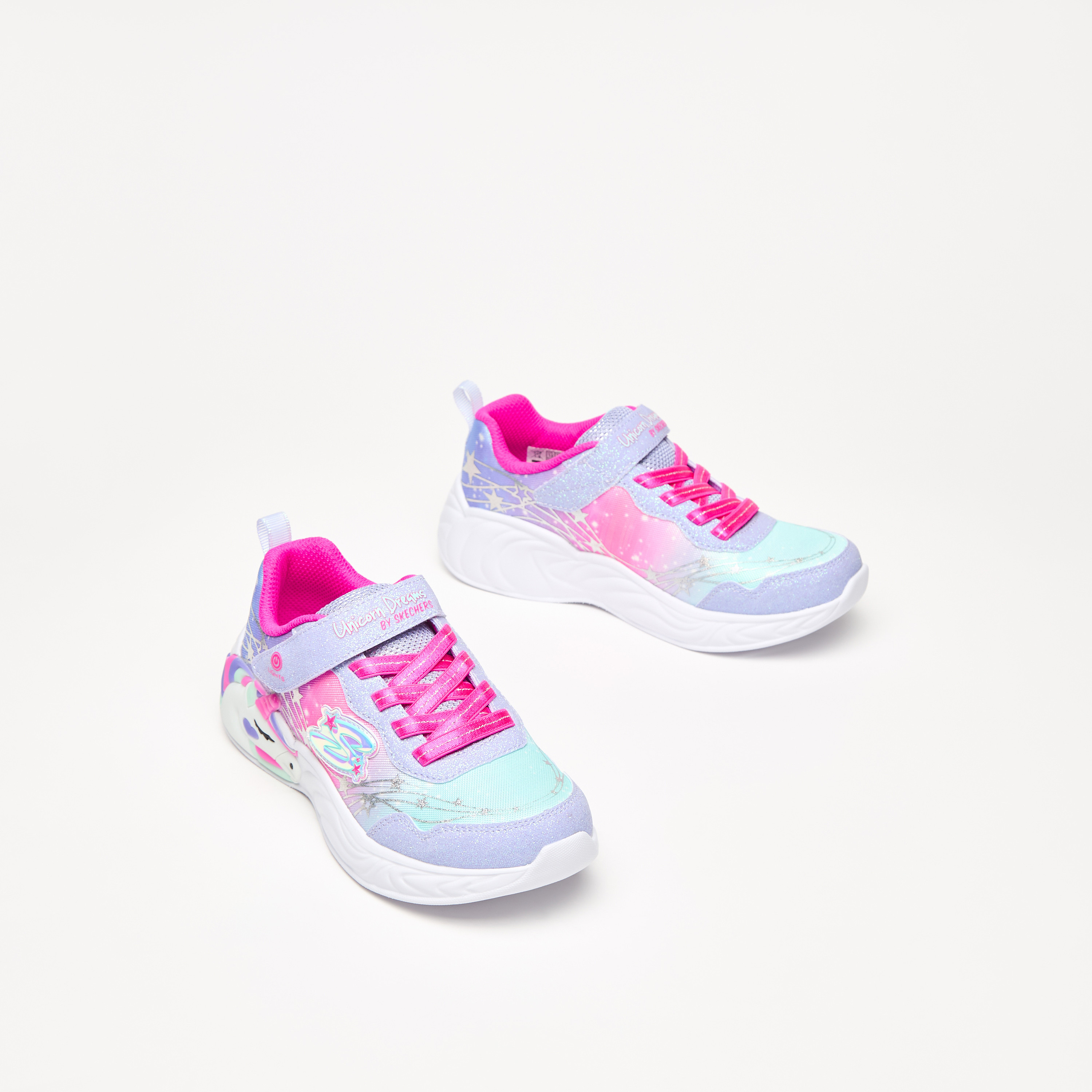 سكيتشرز حذاء رياضي يونيكورن دريم ميموري فوم للبنات 302299L-LVHP | OE-girls-shoes-sneakers-image-1