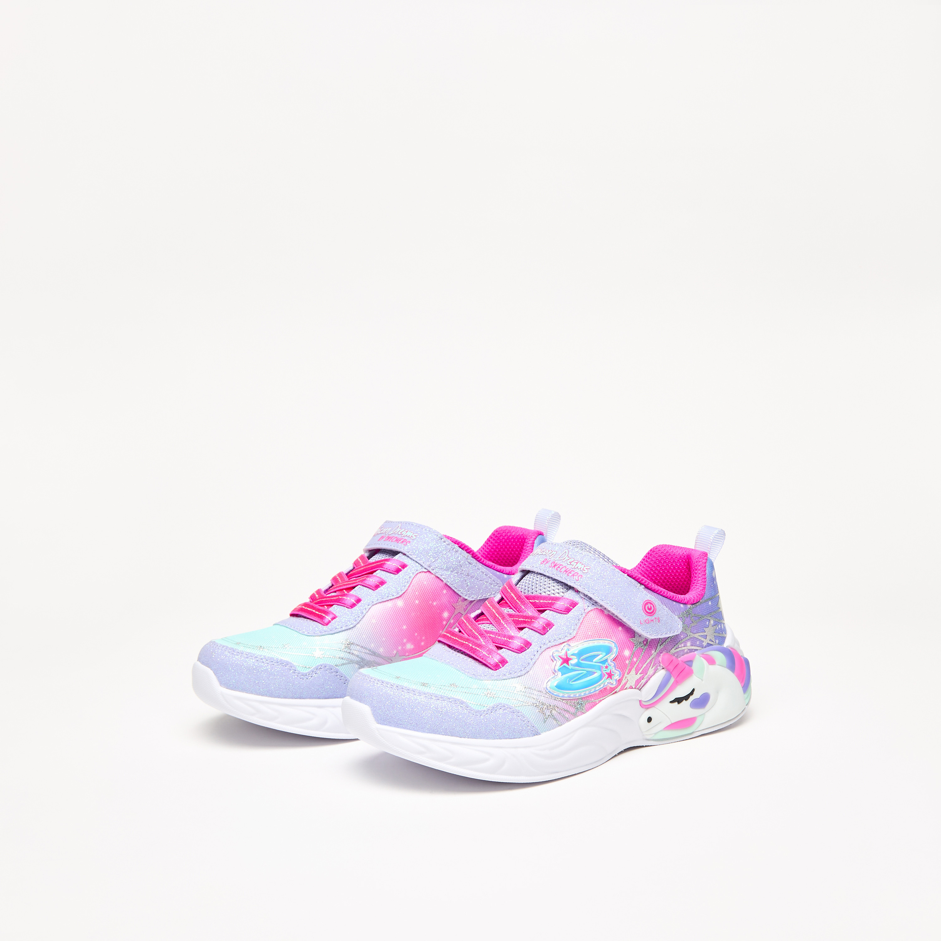 سكيتشرز حذاء رياضي يونيكورن دريم ميموري فوم للبنات 302299L-LVHP | OE-girls-shoes-sneakers-image-2