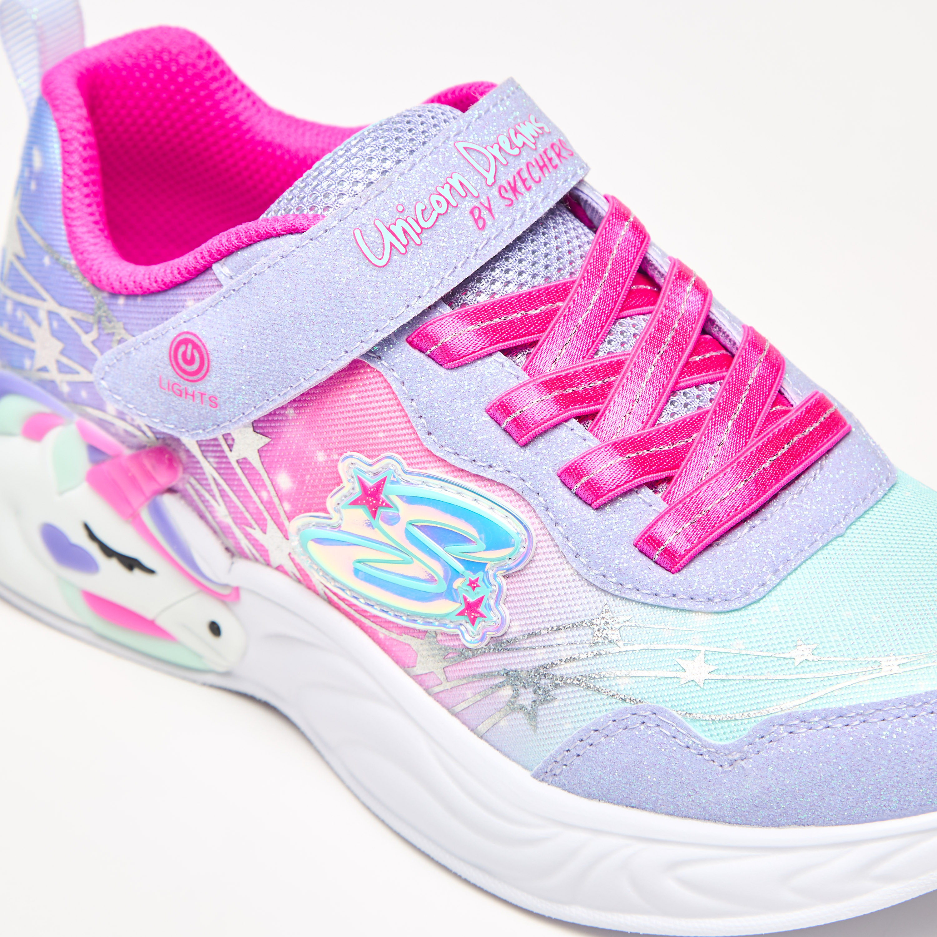 سكيتشرز حذاء رياضي يونيكورن دريم ميموري فوم للبنات 302299L-LVHP | OE-girls-shoes-sneakers-image-7