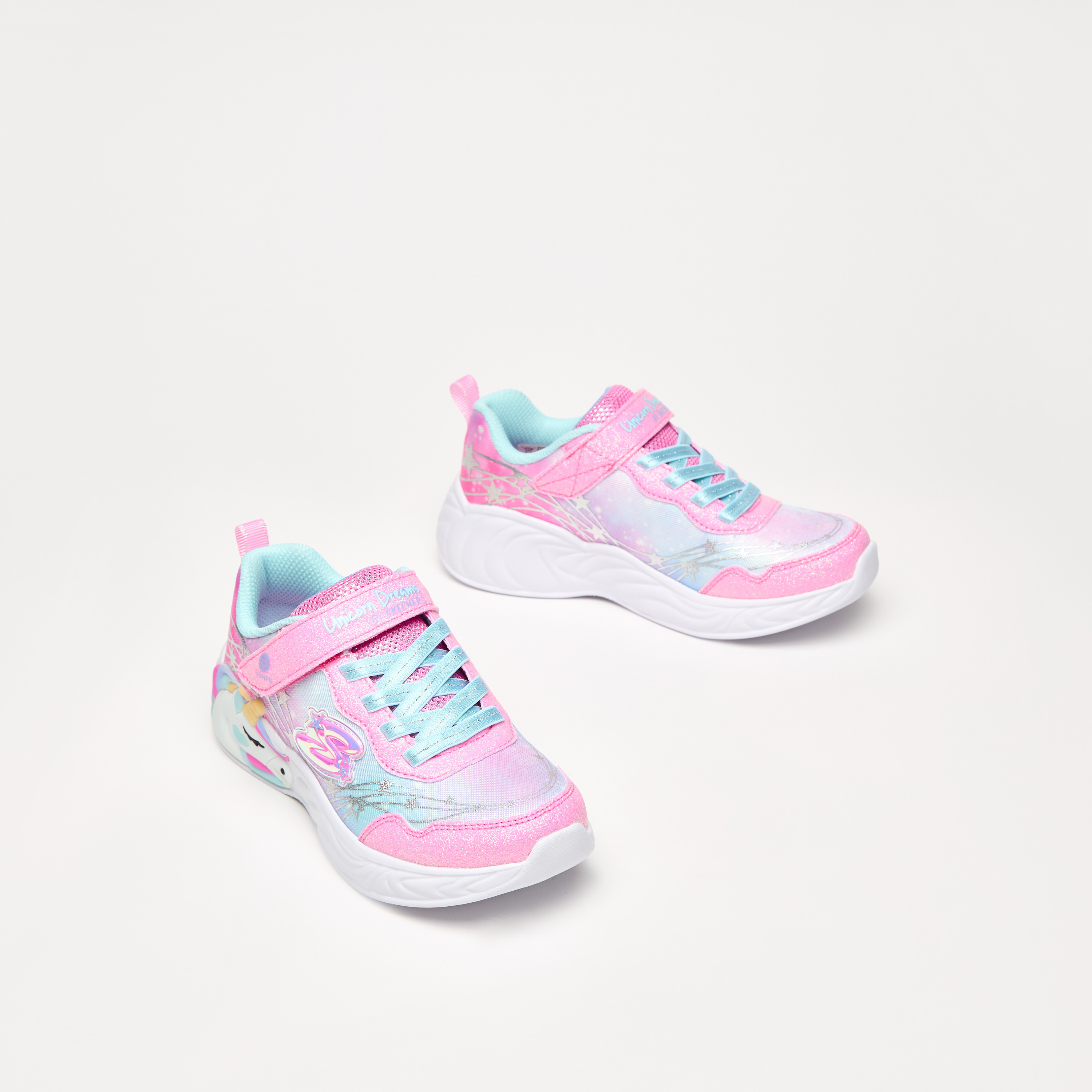سكيتشرز حذاء رياضي يونيكورن دريم ميموري فوم للبنات 302299L-LVHP | OE-girls-shoes-sneakers-image-9