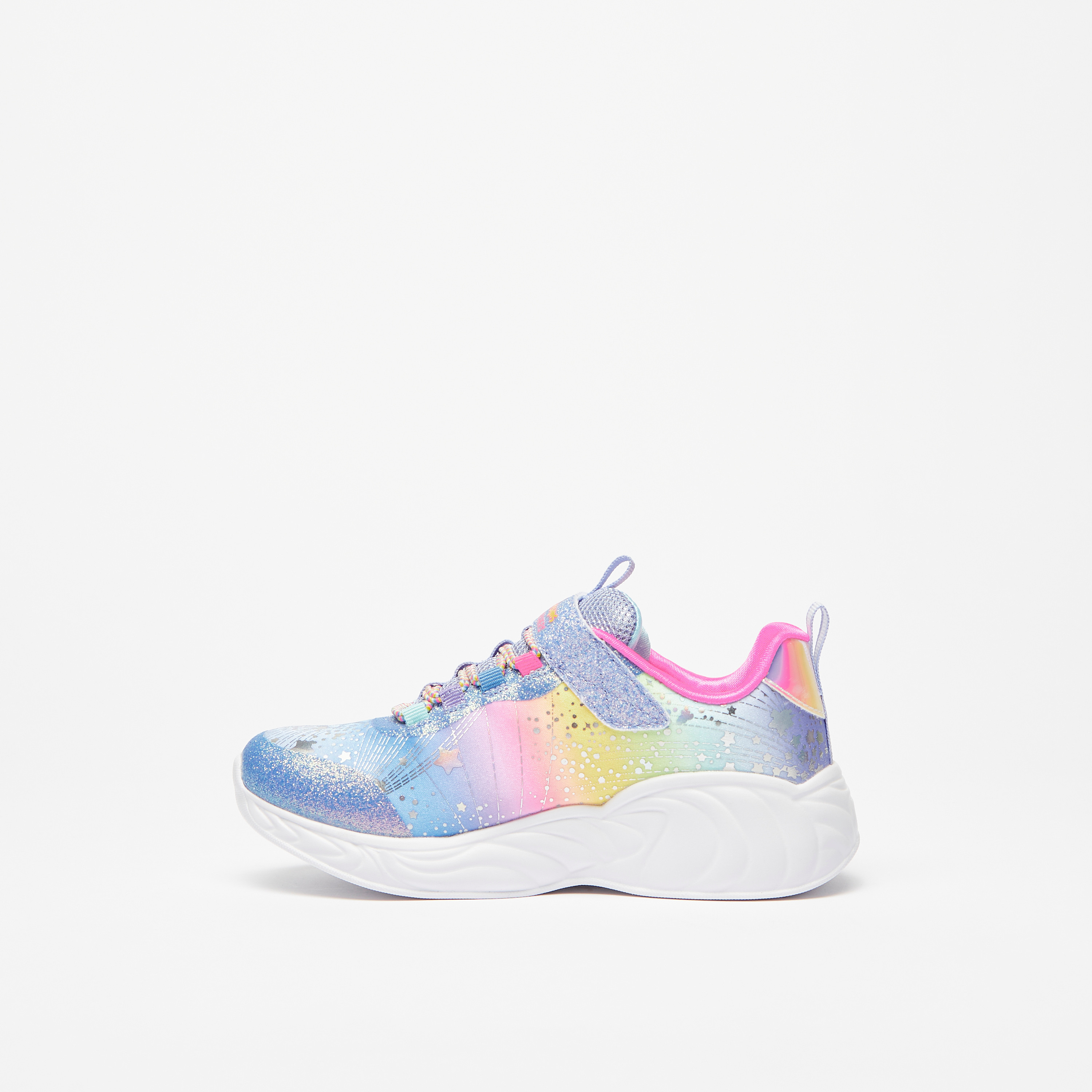 حذاء سنيكرز يونيكورن دريمز للبنات من إسفنج ميموري فوم من سكيتشرز | 302311L-girls-shoes-sneakers-image-3