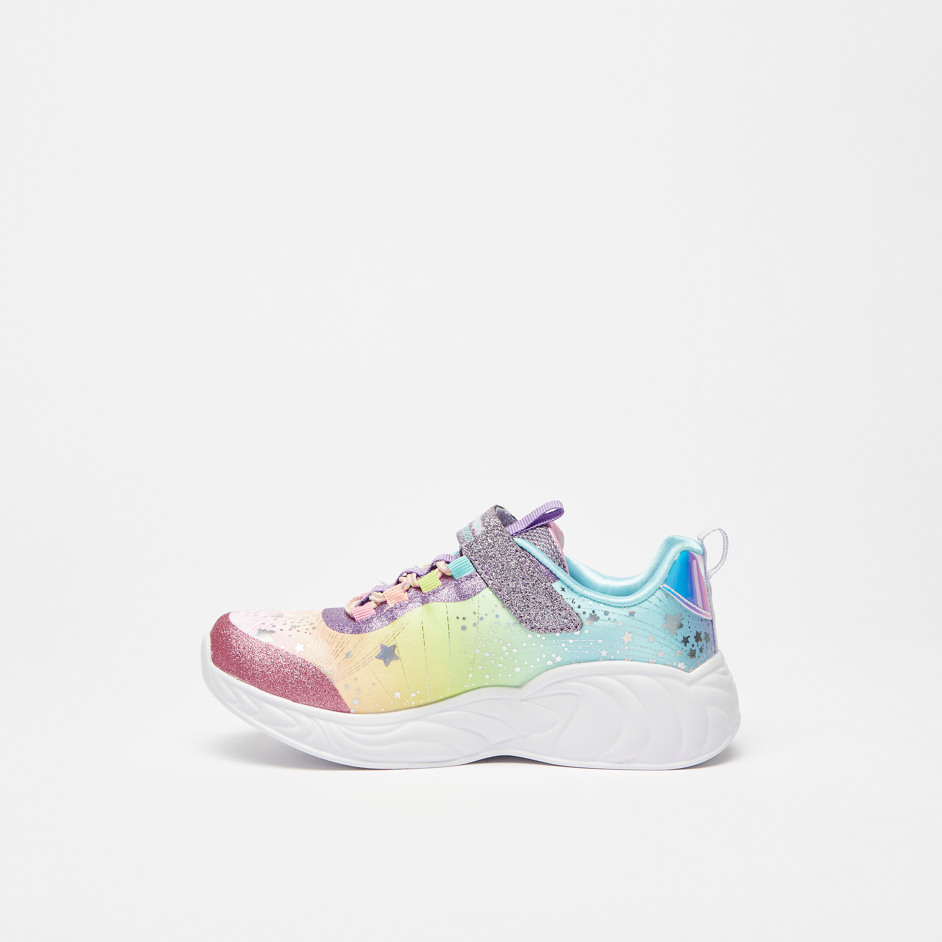 حذاء سنيكرز يونيكورن دريمز للبنات من إسفنج ميموري فوم من سكيتشرز | 302311L-girls-shoes-sneakers-image-9