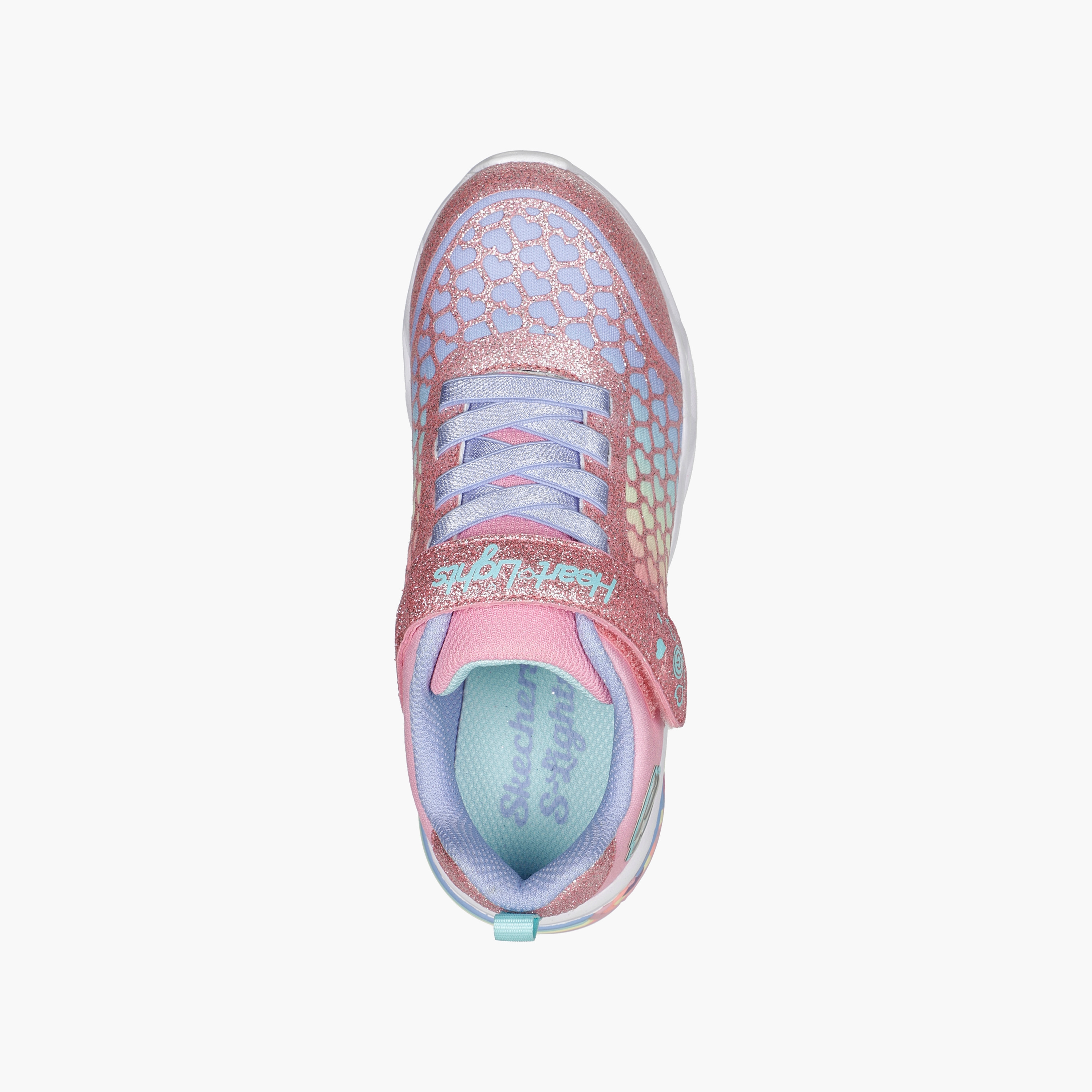 أحذية سكيتشرز سويت هارت لايتس للأطفال | 302312L-girls-shoes-sneakers-image-4