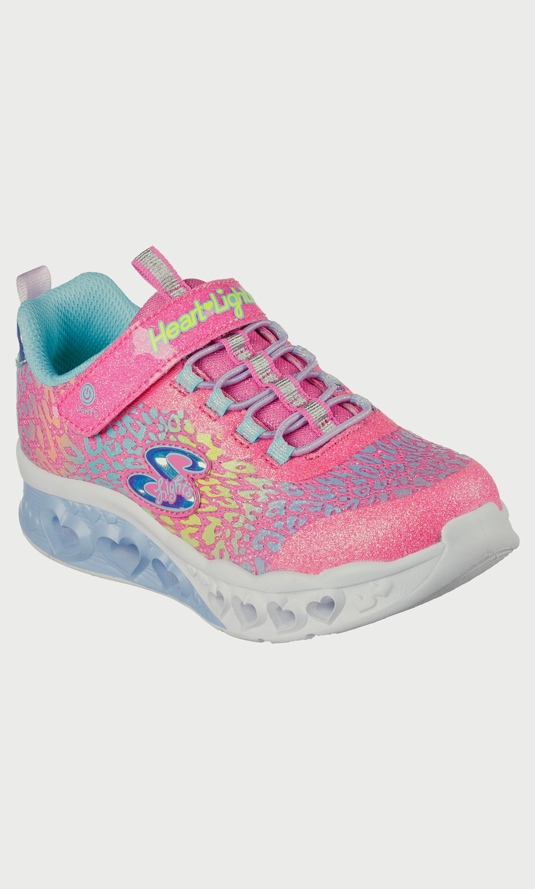 حذاء سنيكرز بناتي من سكيتشرز فلاتر هارت لايتس 302314L-girls-shoes-sneakers-image-1
