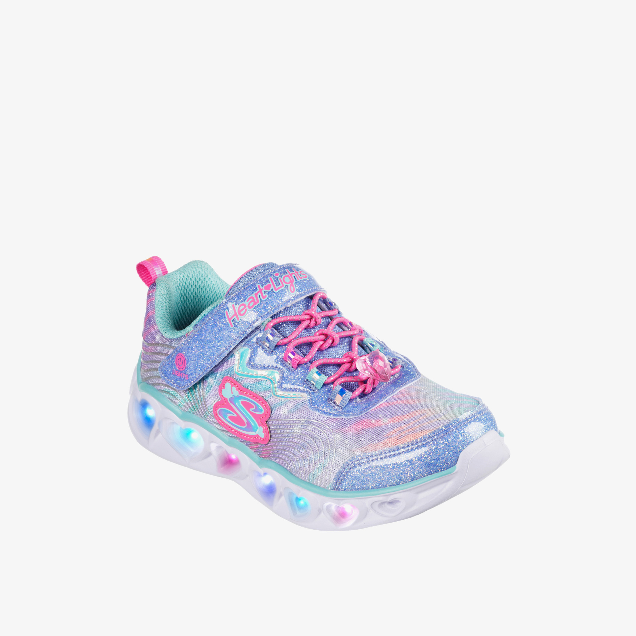 Stride Rite Big Kids Light-up Glimmer Sneaker | ShoeStores.com