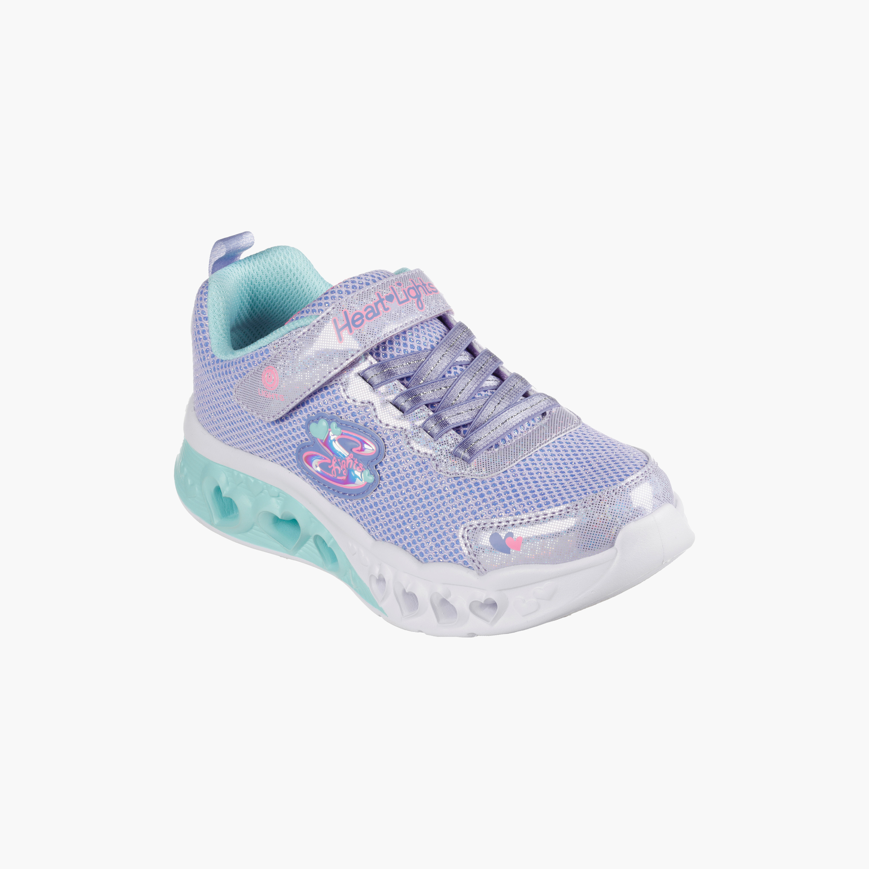 Skechers Flutter Heart Lights Kids Sneakers | 302317L-girls-shoes-sneakers-image-1