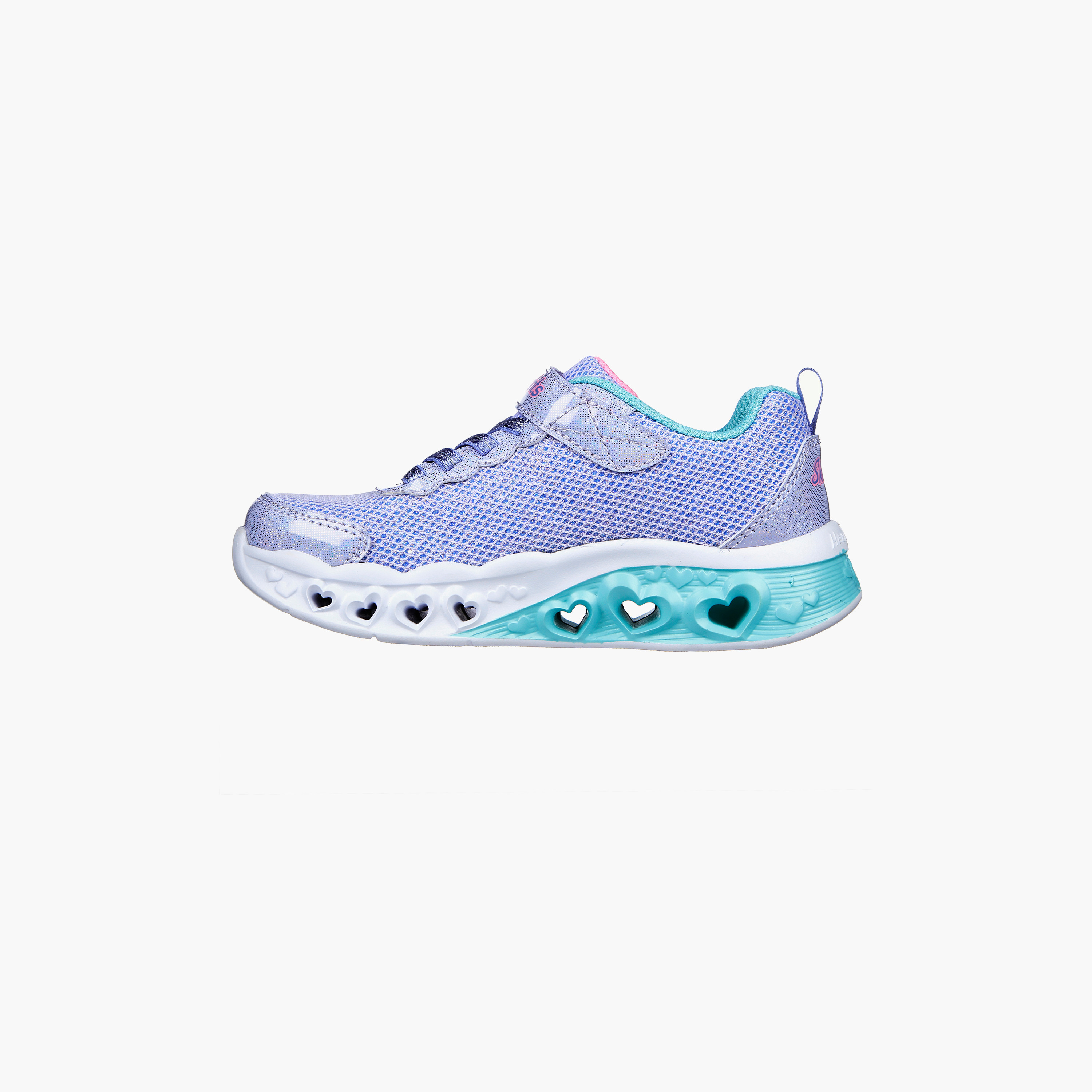 Skechers Flutter Heart Lights Kids Sneakers | 302317L-girls-shoes-sneakers-image-3
