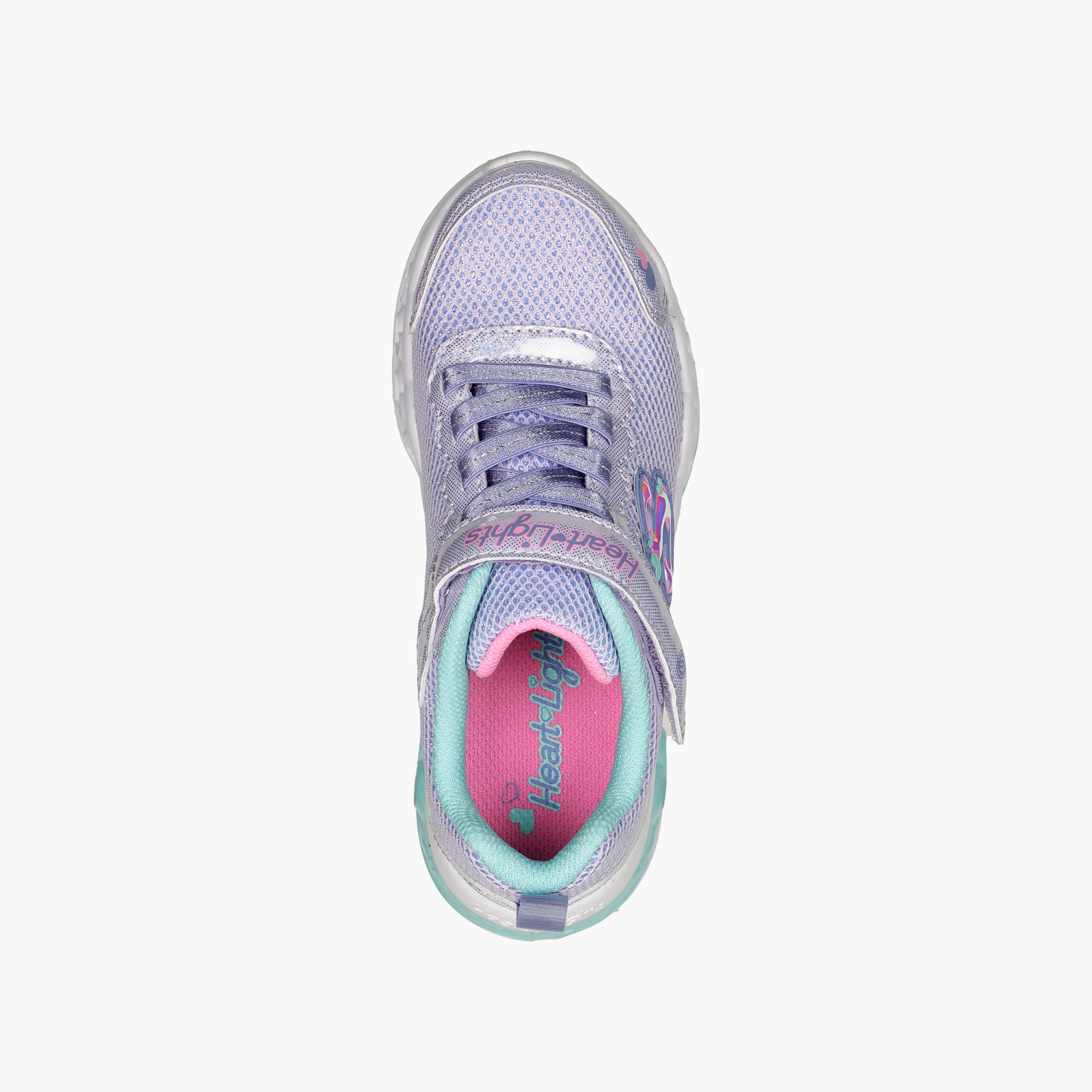 Skechers Flutter Heart Lights Kids Sneakers | 302317L-girls-shoes-sneakers-image-4