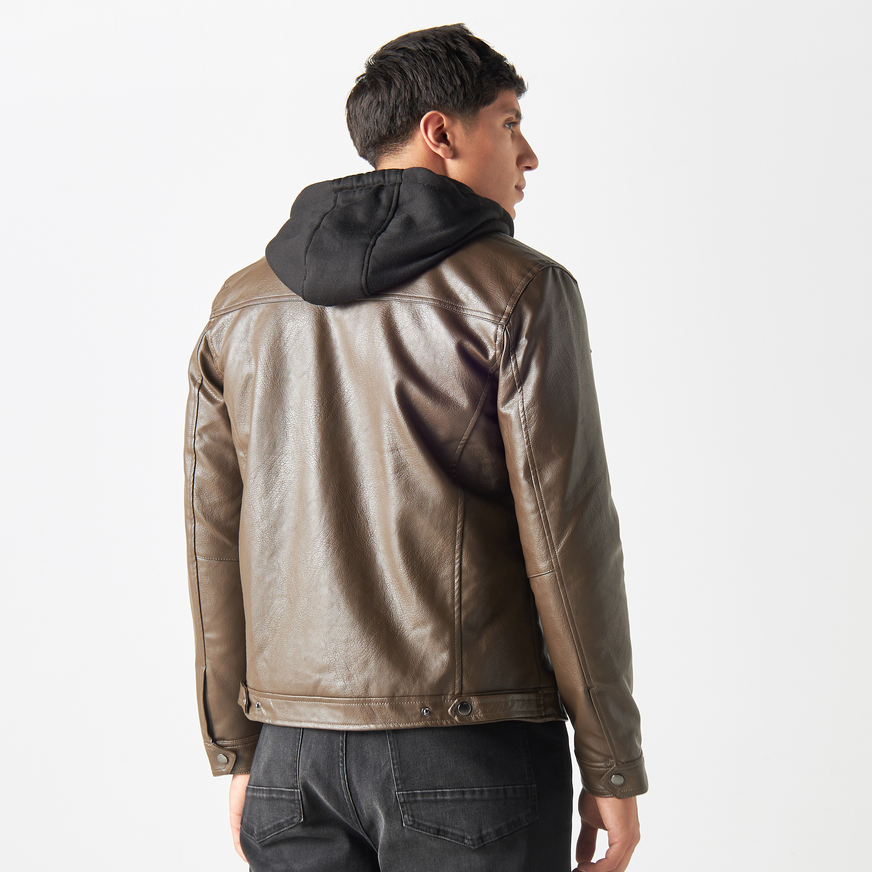 Lee cooper hot sale biker jacket