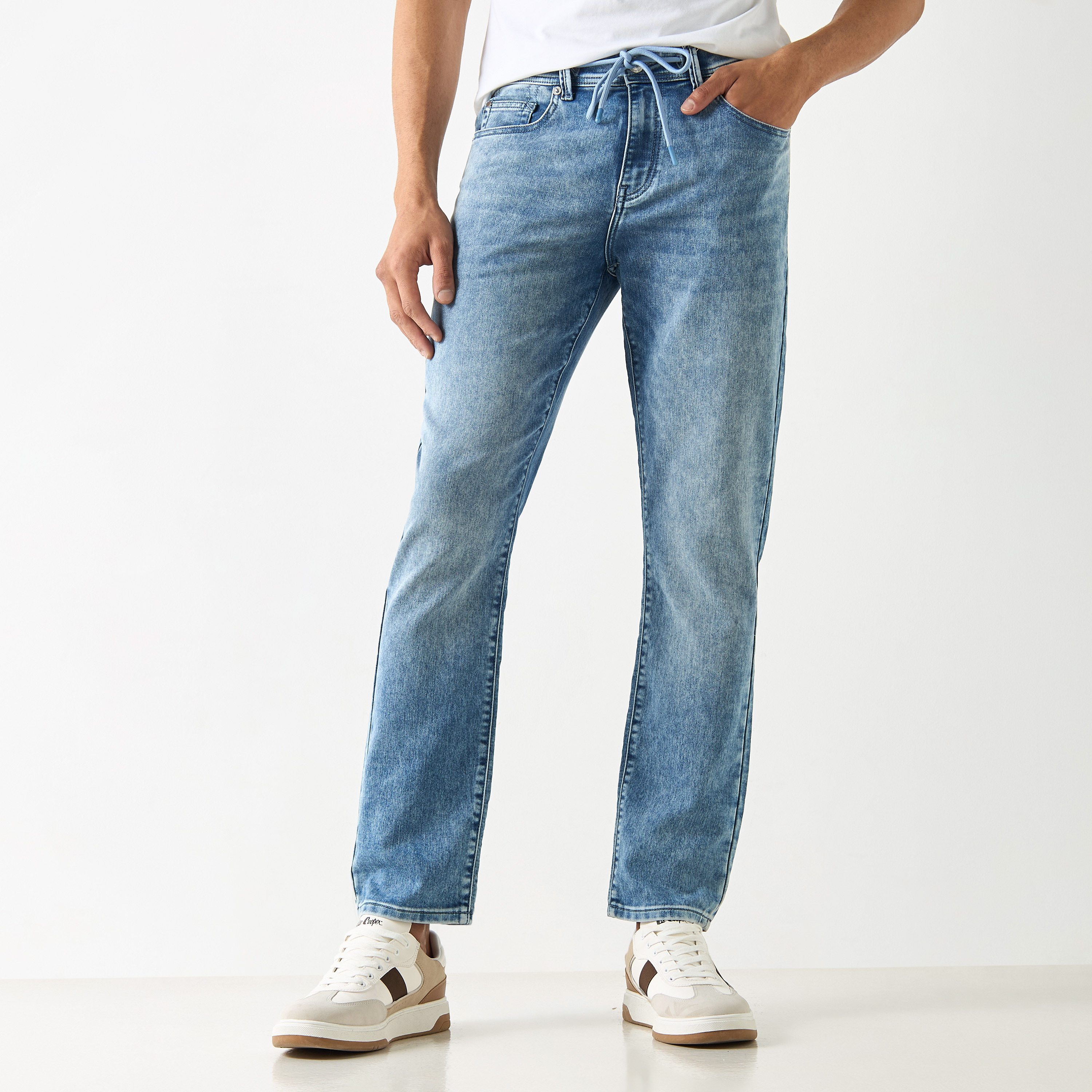 Lee cooper slim leg jeans mens hotsell