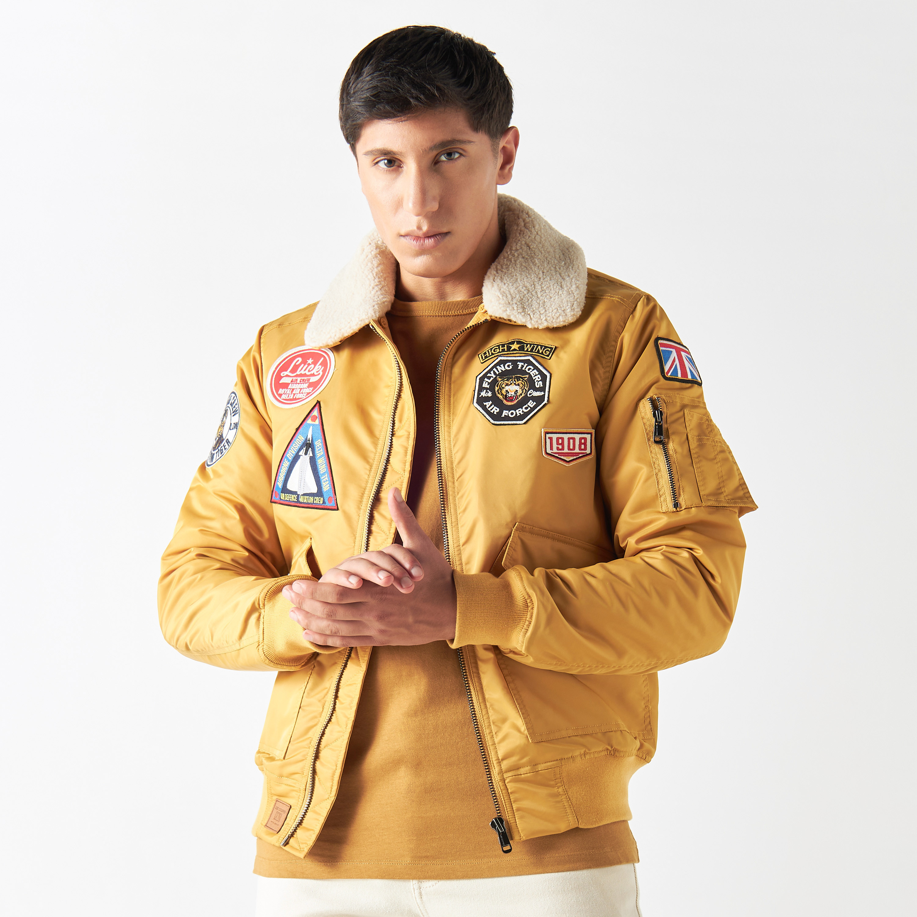 Lee flight outlet zip jacket