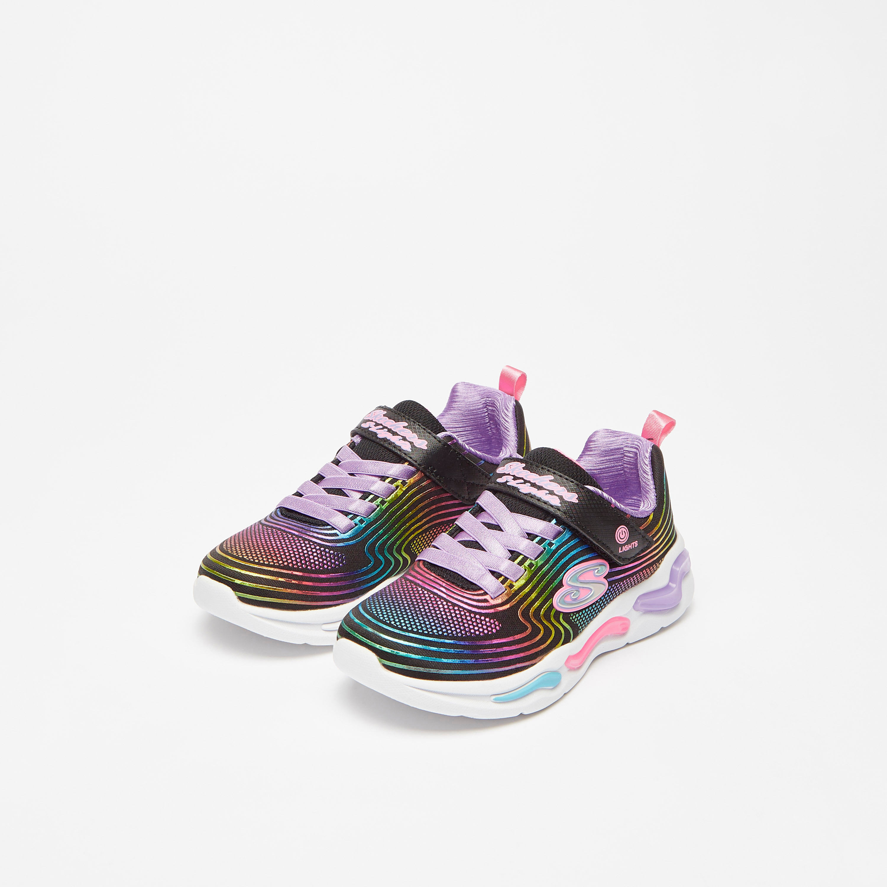 حذاء سنيكرز للبنات من سكيتشرز ويفي بيمز | 302338L-girls-shoes-sneakers-image-1