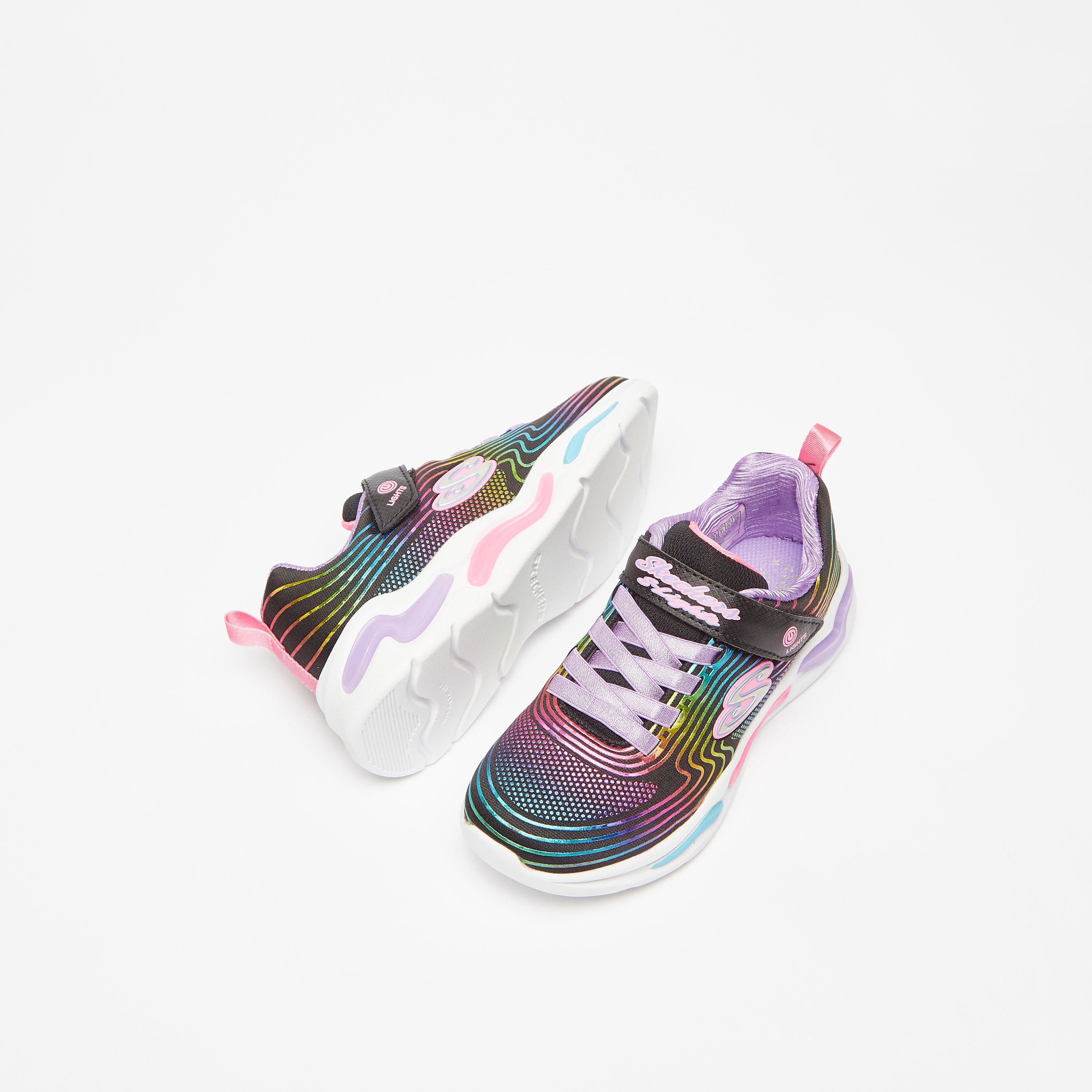 حذاء سنيكرز للبنات من سكيتشرز ويفي بيمز | 302338L-girls-shoes-sneakers-image-4