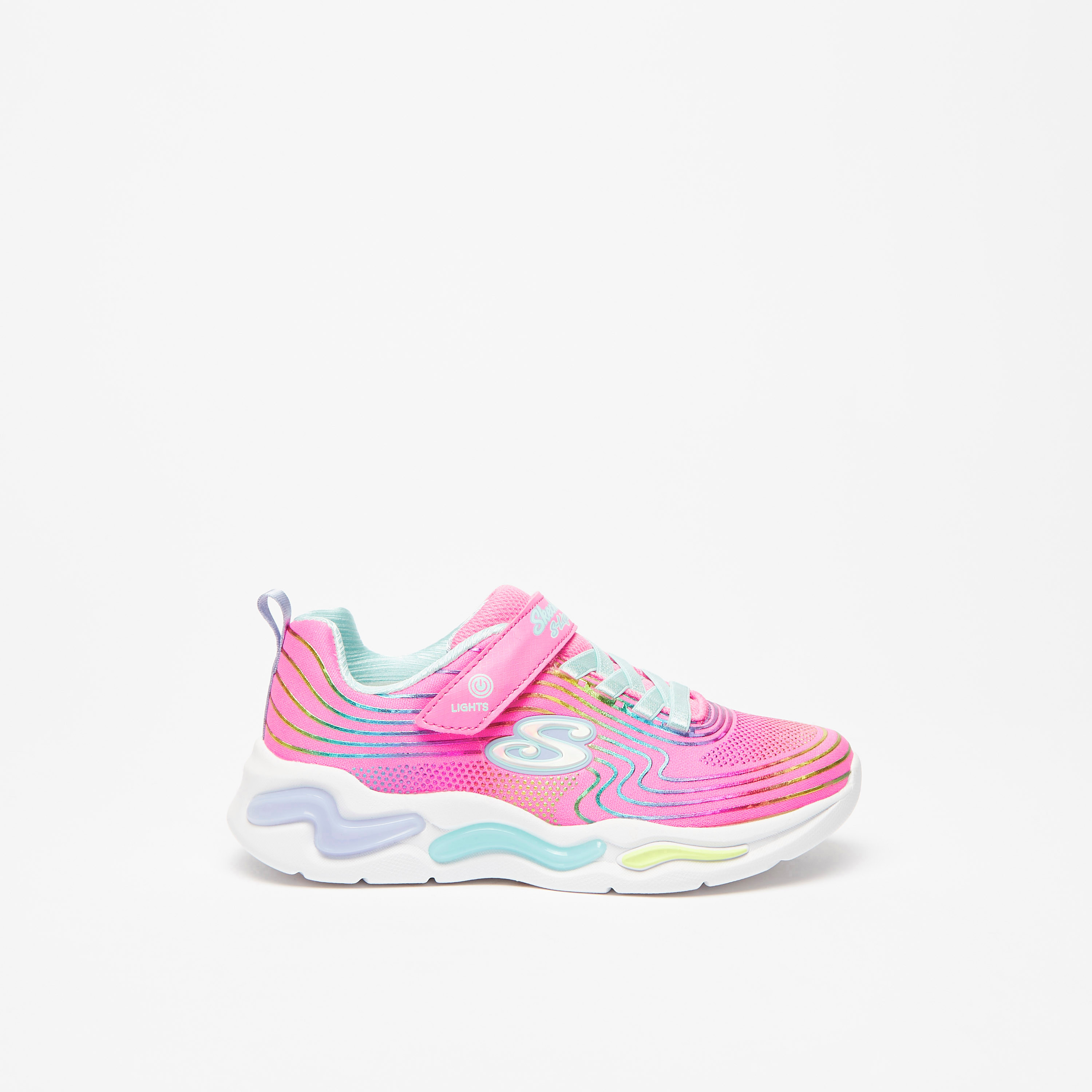 حذاء سنيكرز للبنات من سكيتشرز ويفي بيمز | 302338L-girls-shoes-sneakers-image-8