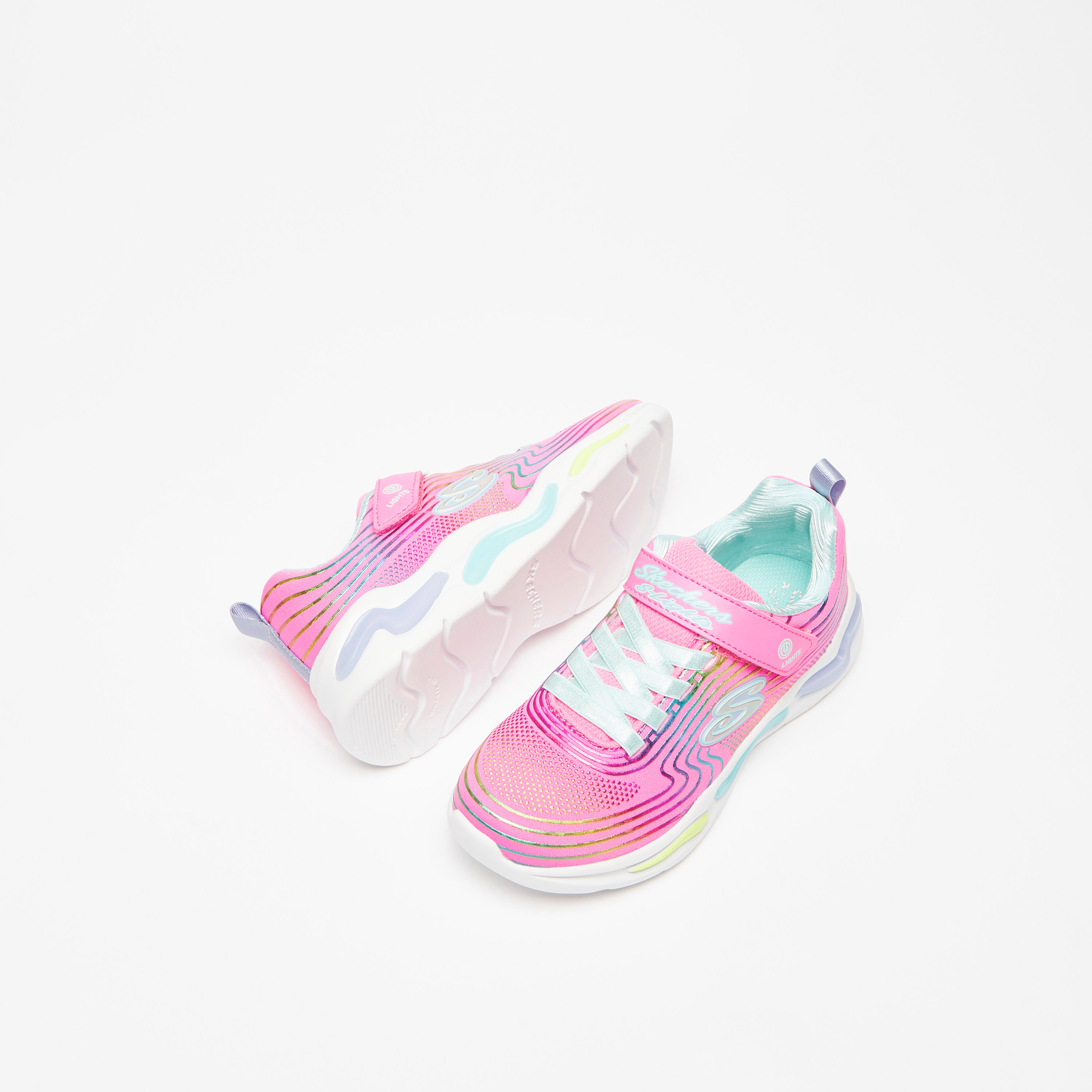حذاء سنيكرز للبنات من سكيتشرز ويفي بيمز | 302338L-girls-shoes-sneakers-image-10