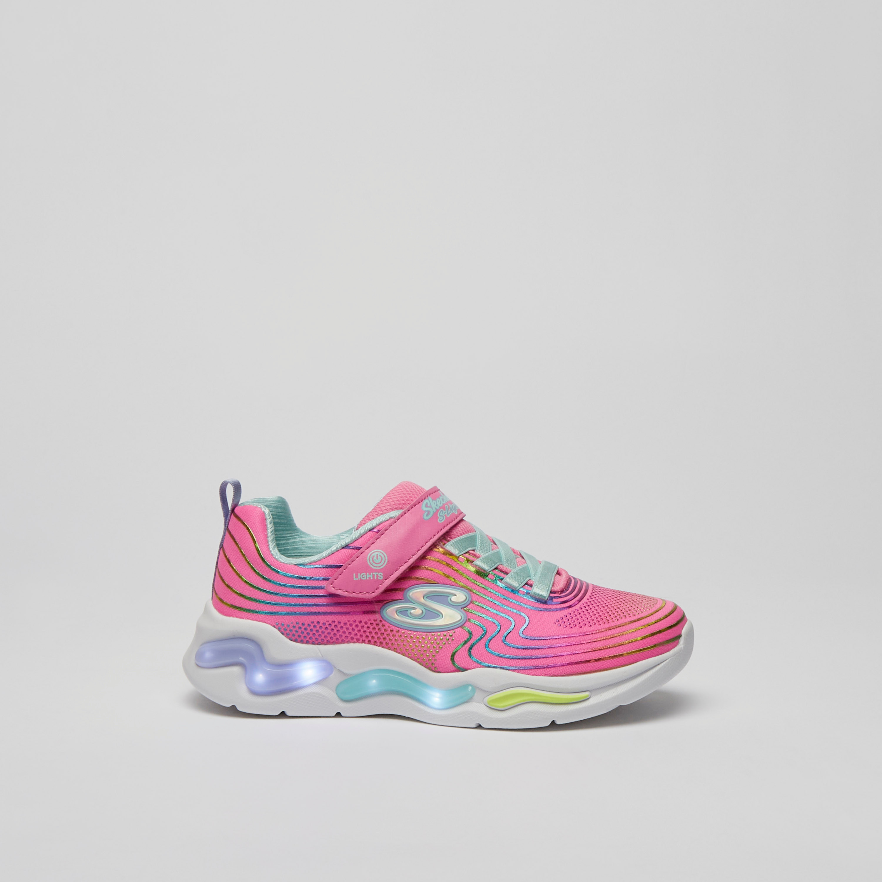 حذاء سنيكرز للبنات من سكيتشرز ويفي بيمز | 302338L-girls-shoes-sneakers-image-12