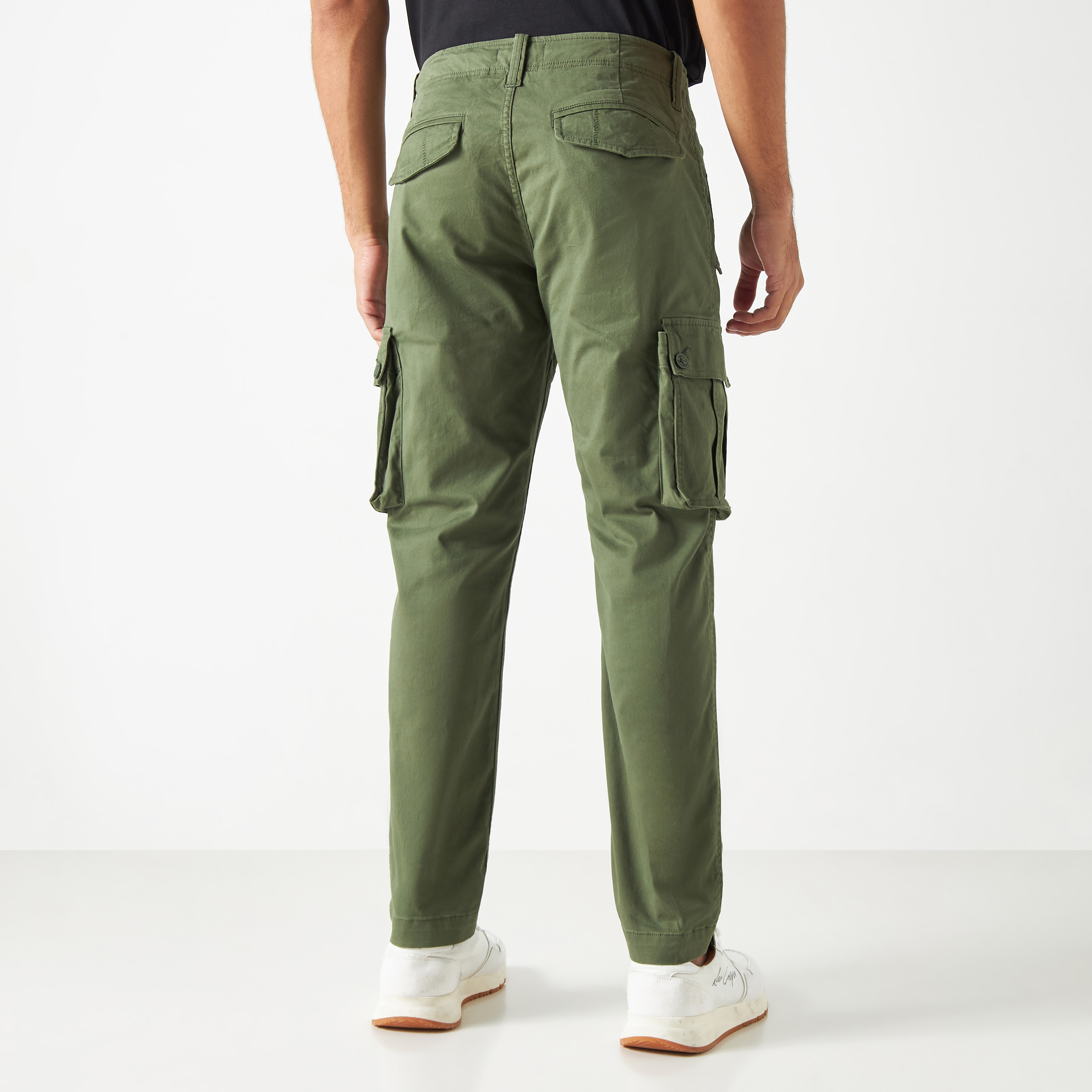 Lee Cooper Relaxed Fit Cargo Pants-men-clothing-trousersandchinos-trousers-image-3