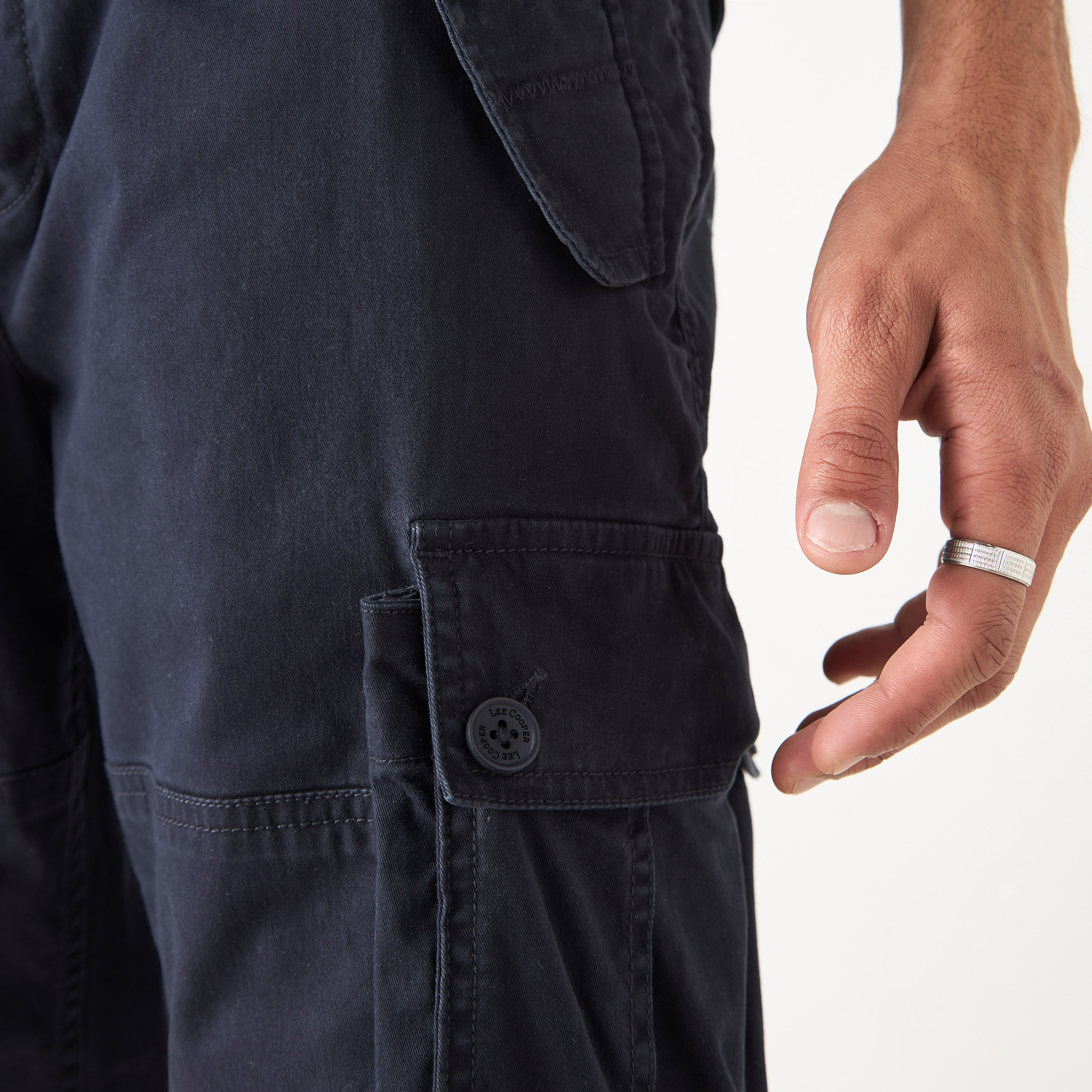 Lee Cooper Relaxed Fit Cargo Pants-men-clothing-trousersandchinos-trousers-image-8