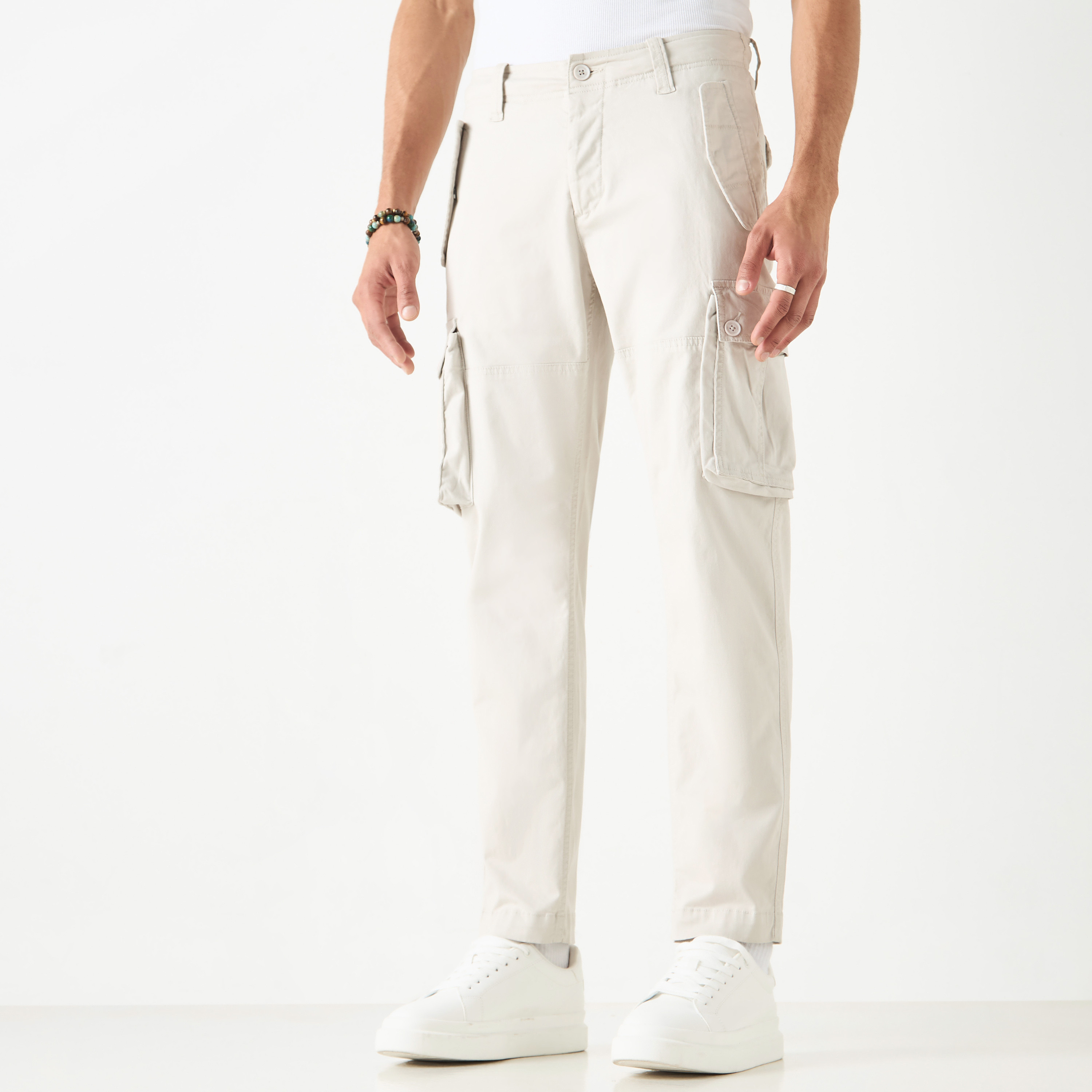 Lee Cooper Relaxed Fit Cargo Pants-men-clothing-trousersandchinos-trousers-image-9